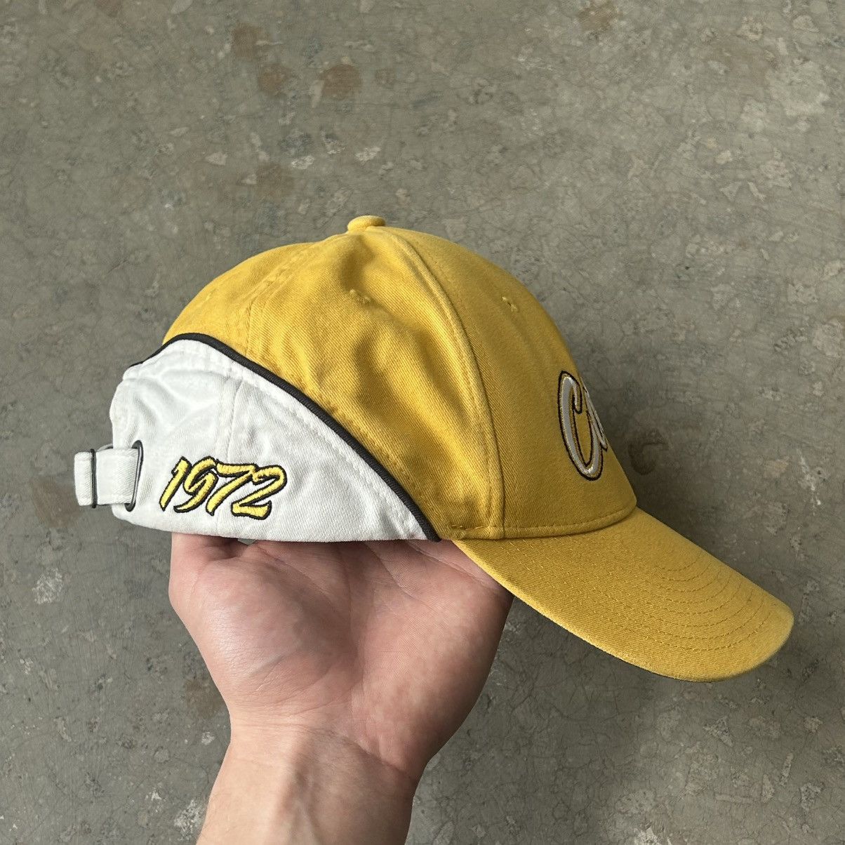 Nike Corteiz Crtz Yellow Graphic Logo 6-Panel Cap Hat Size ONE SIZE - 2 Thumbnail