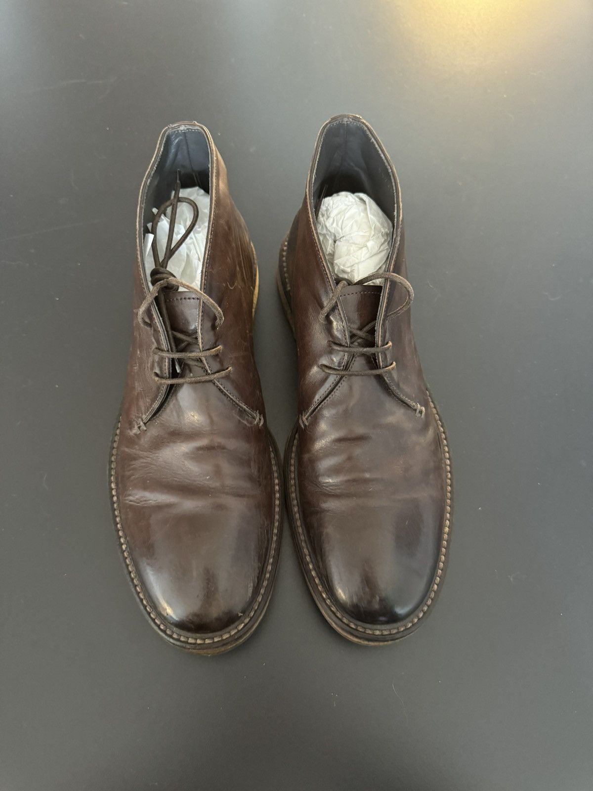 To Boot New York To Boot New York Leather Chukka Boot Brown Size US 10 / EU 43 - 2 Thumbnail