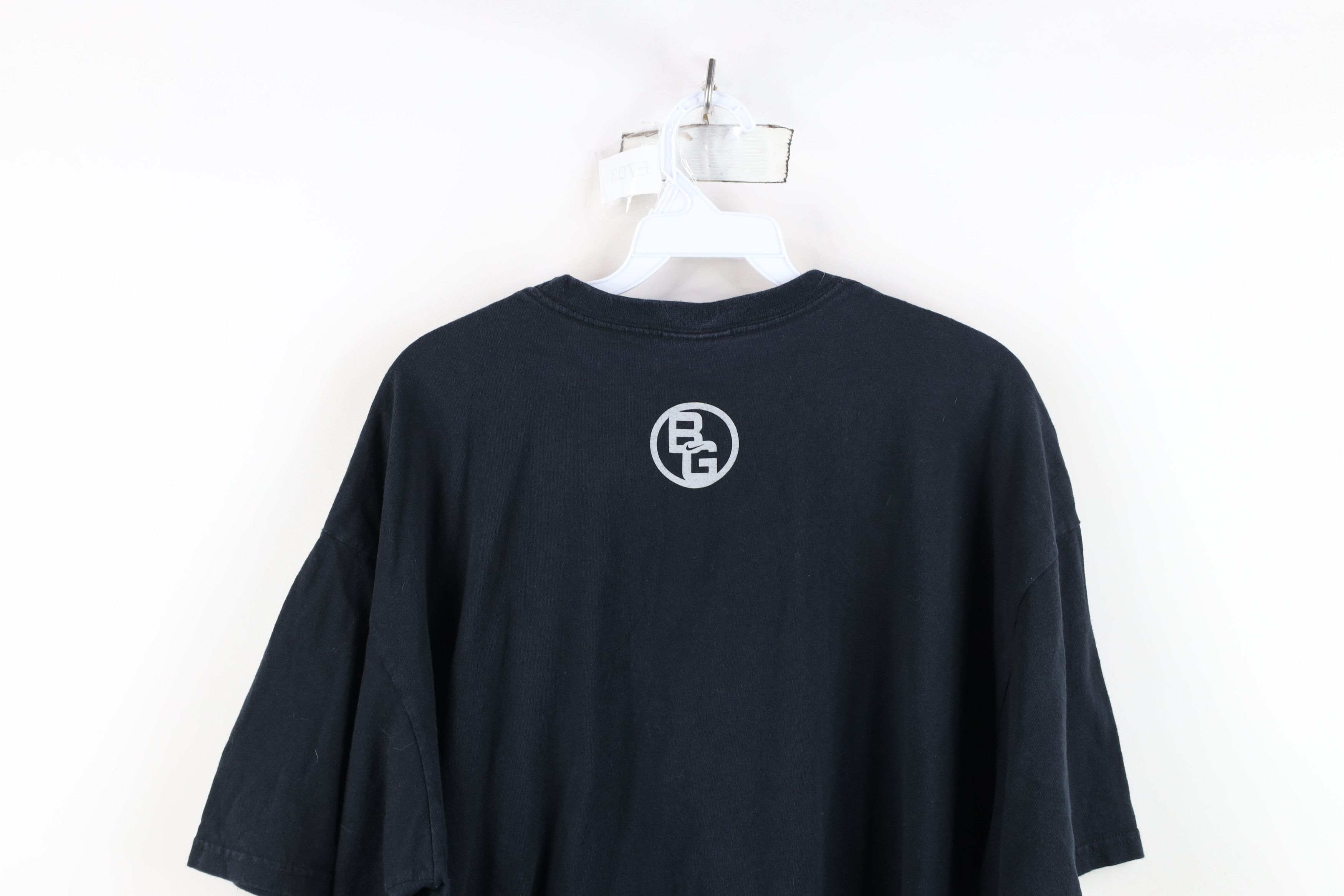 Nike Vintage Nike Shox Travis Scott Center Swoosh T-Shirt Black Size US XXL / EU 58 / 5 - 11 Thumbnail