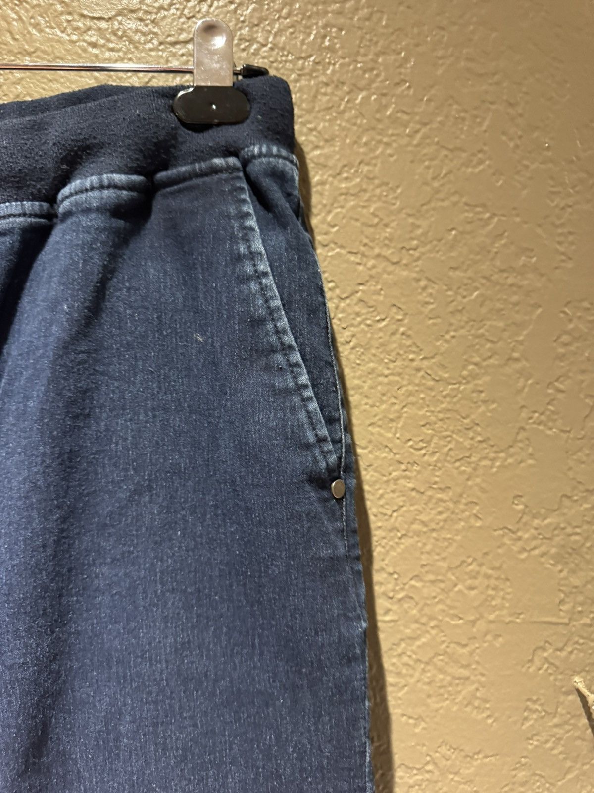 Other Hip Czech Blue Jean Sweatpant Hybrid Soft Drawstrings Size US 30 / EU 46 - 4 Thumbnail