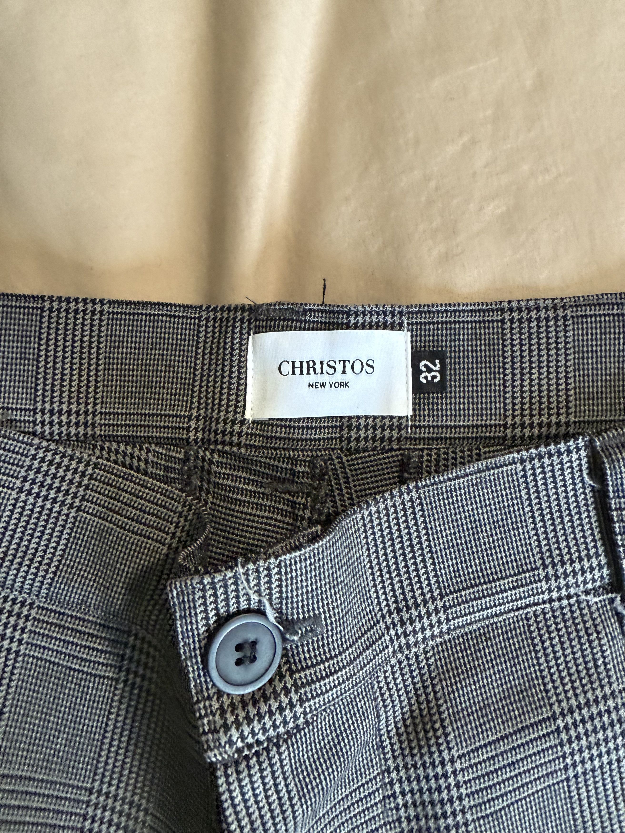Christos New York Christos New York THE CARTER TROUSERS - BLACK/RED Size US 32 / EU 48 - 2 Thumbnail