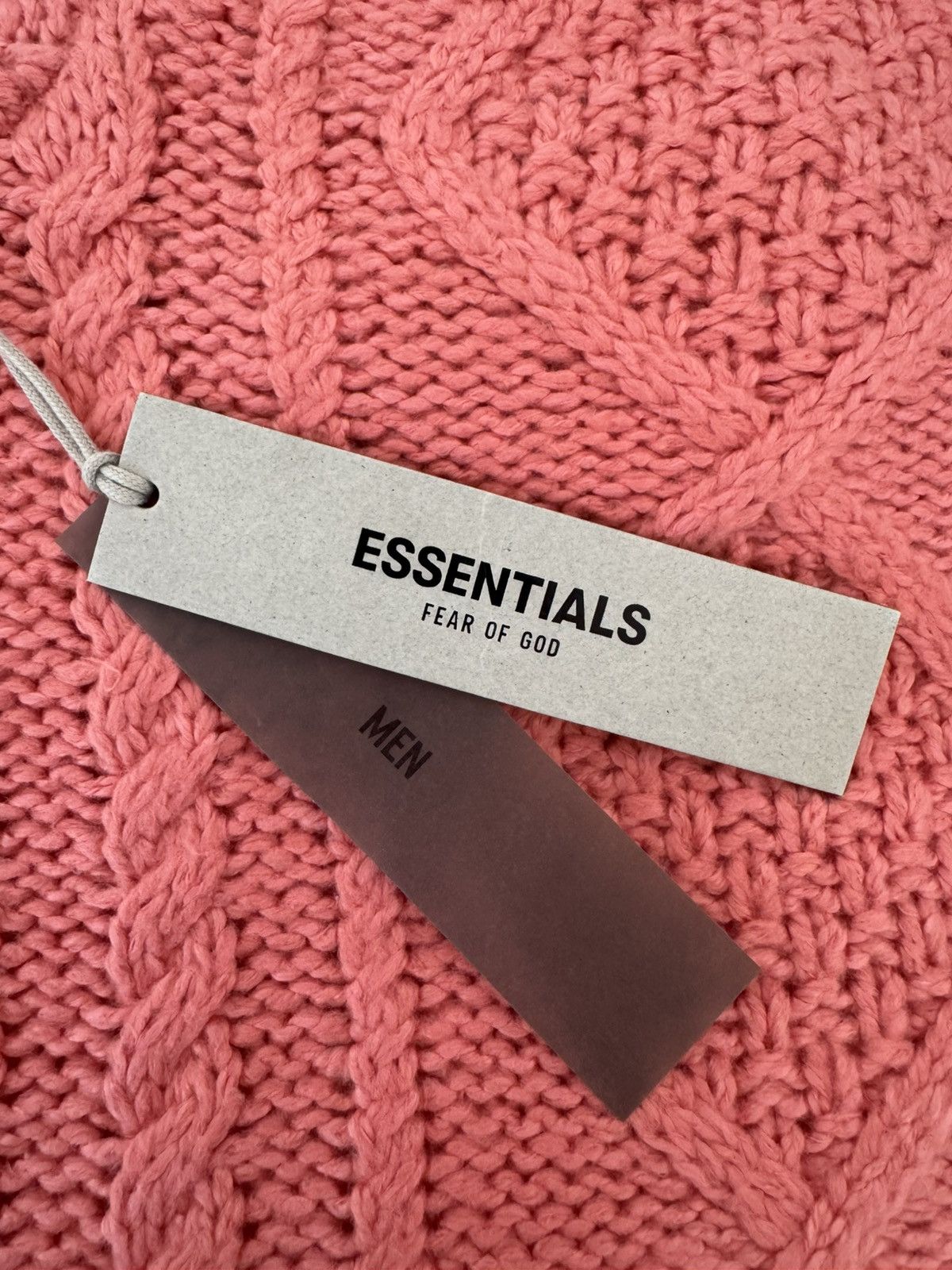 Essentials Fear of God Essentials CORAL Cable Knit S BNWT Size US S / EU 44-46 / 1 - 2 Thumbnail