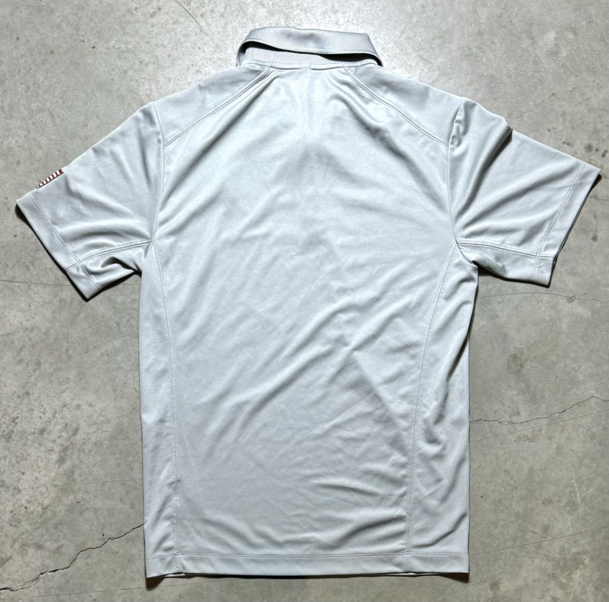 Nike × USA Olympics × Vintage Nike Golf Dri-Fit USA Basketball Grey Polo Shirt size S Size US XS / EU 42 / 0 - 9 Thumbnail