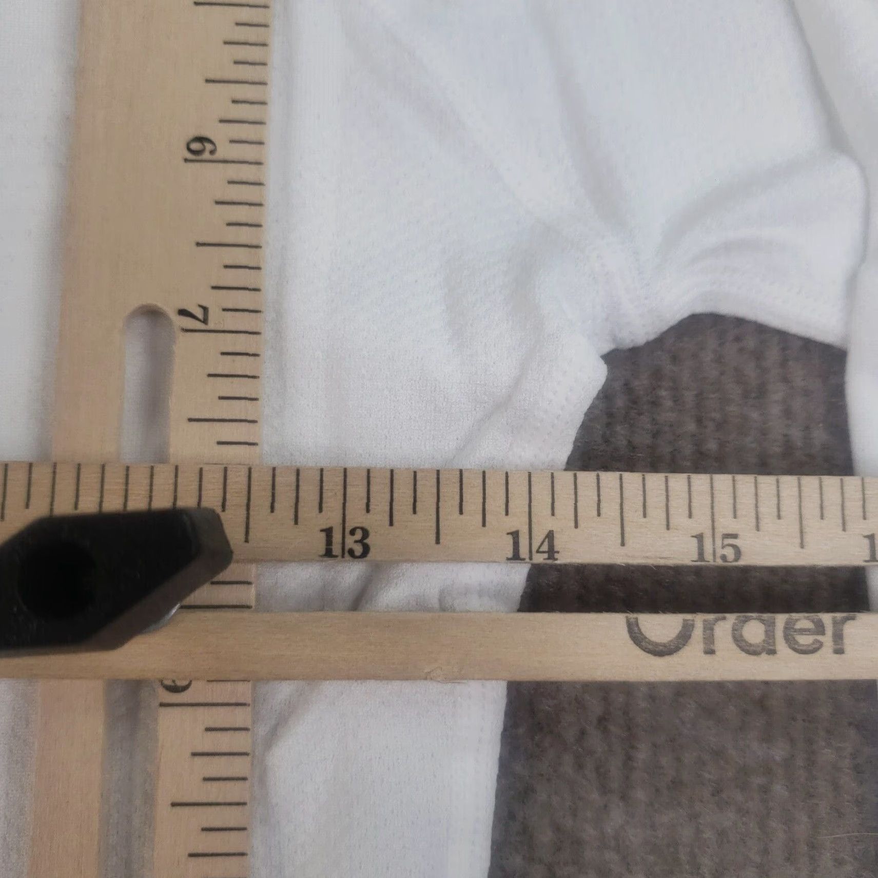 Vintage Clove Shirt Womens XS White Crewneck Long Sleeve Stretch Fitted Underscrub Size XS / US 0-2 / IT 36-38 - 5 Thumbnail