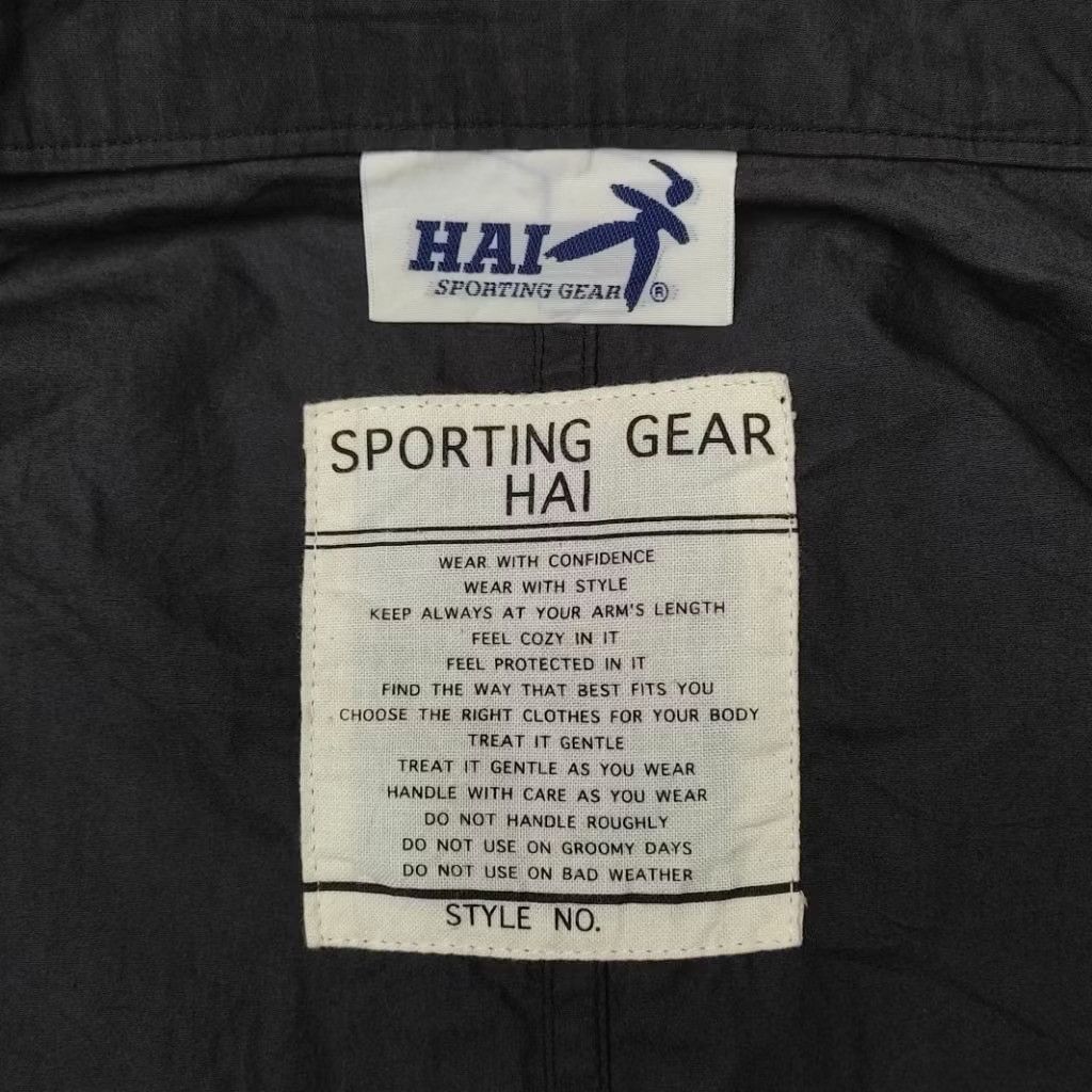 Hai Sporting Gear HAI SPORTING GEAR BY ISSEY MIYAKE STAND COLLAR JACKET Size US L / EU 52-54 / 3 - 7 Thumbnail