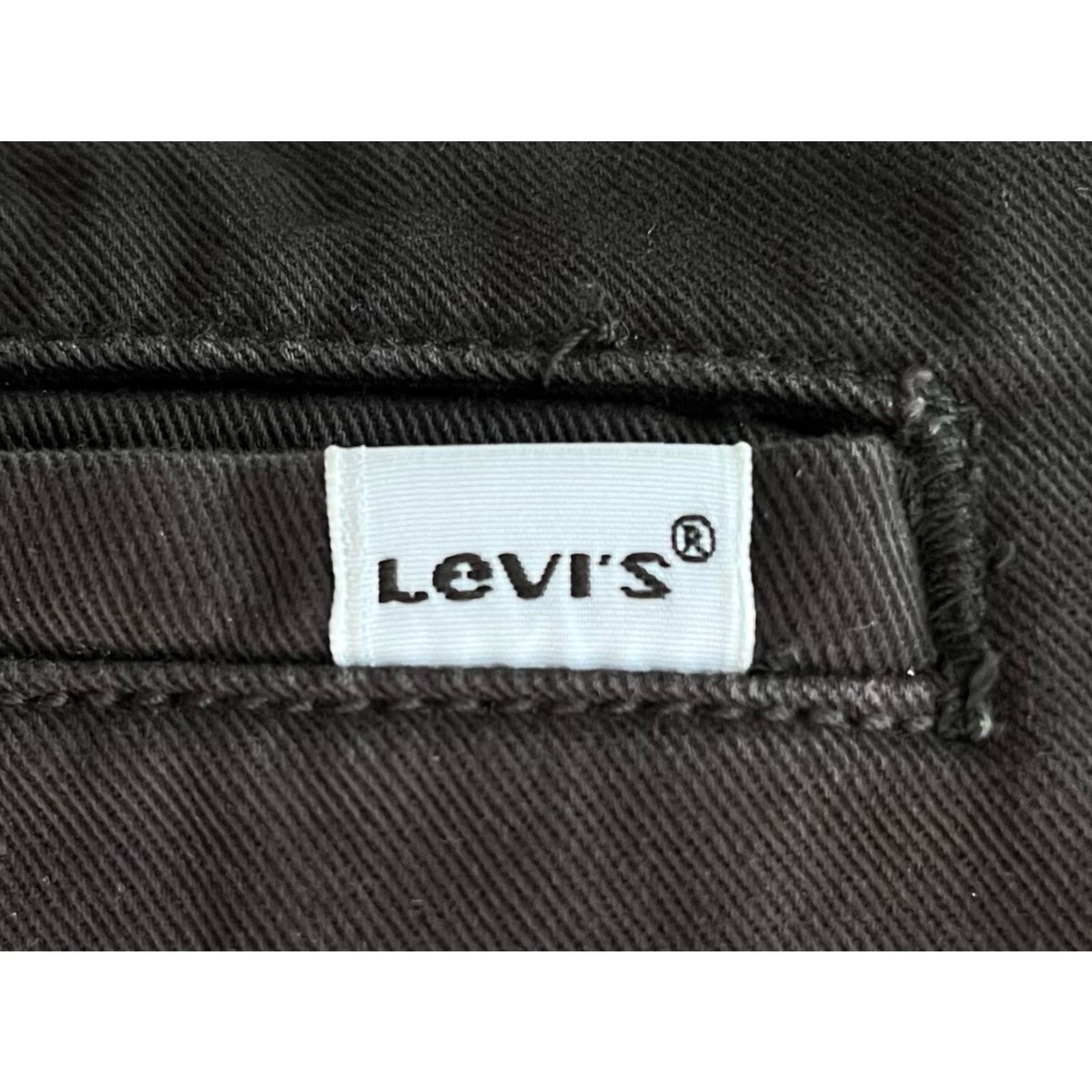 Levi's VINTAGE Levi's Black Cotton Shorts Mens 31 Golf Dressy Preppy Chino 2010s GUC Size US 31 - 4 Thumbnail