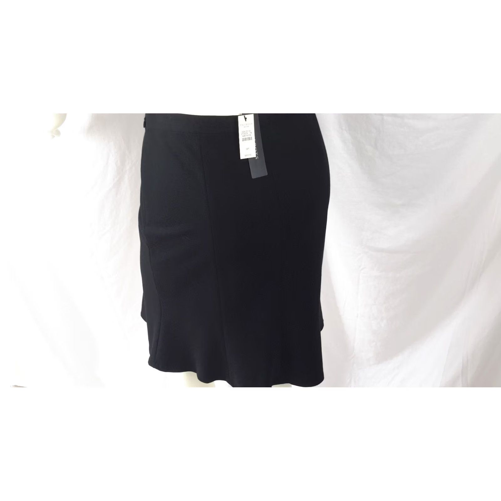 Talbots Talbots Skirt Petite Size 6 Black Flare Panel A-Line USA Womens Size 28" / US 6 / IT 42 - 4 Thumbnail