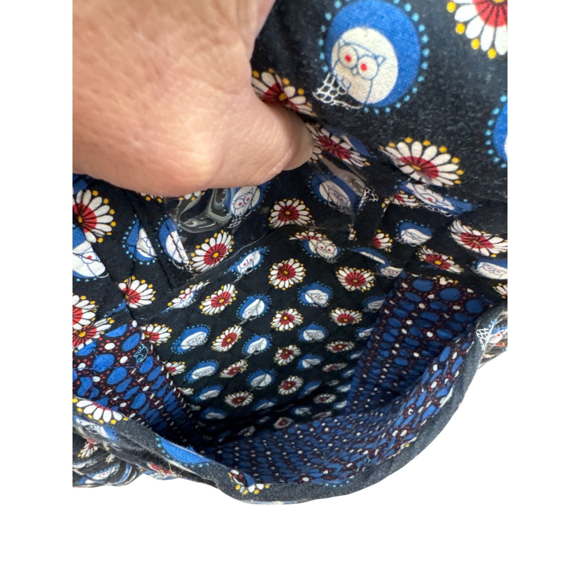Vera Bradley Vera Bradley blue Owl & Floral Print Quilted Backpack 16" x Size ONE SIZE - 5 Thumbnail