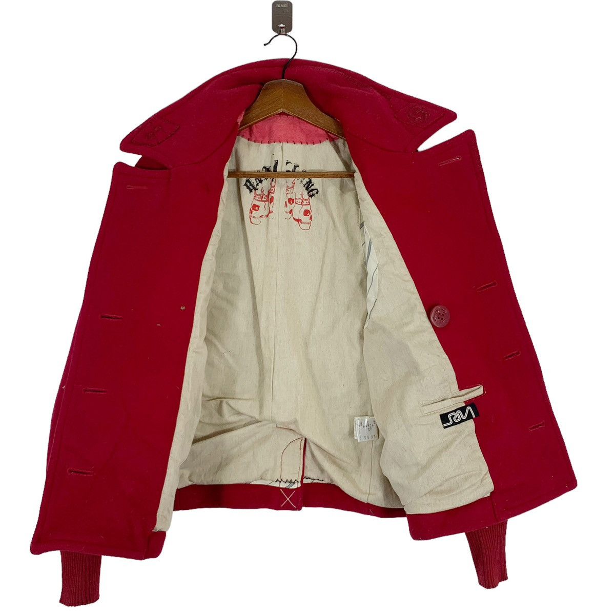 Designer 🔥🔥VINTAGE DESIGNER RNA SKULL LOGO JACKET Size M / US 6-8 / IT 42-44 - 9 Thumbnail