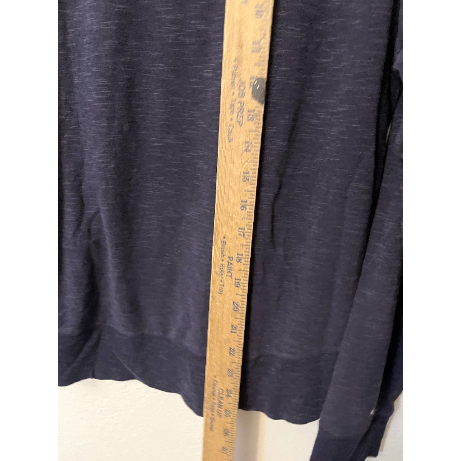 Gap Eat Sleep Coffee Repeat Long Sleeve Shirt Women’s M Blue Size M / US 6-8 / IT 42-44 - 4 Thumbnail
