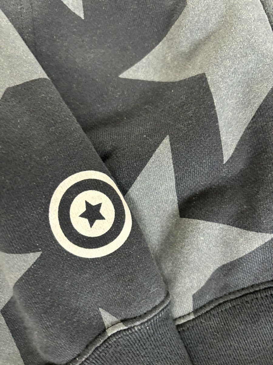 Bape Sta Pattern Shark Full Zip Hoodie Size US M / EU 48-50 / 2 - 4 Thumbnail