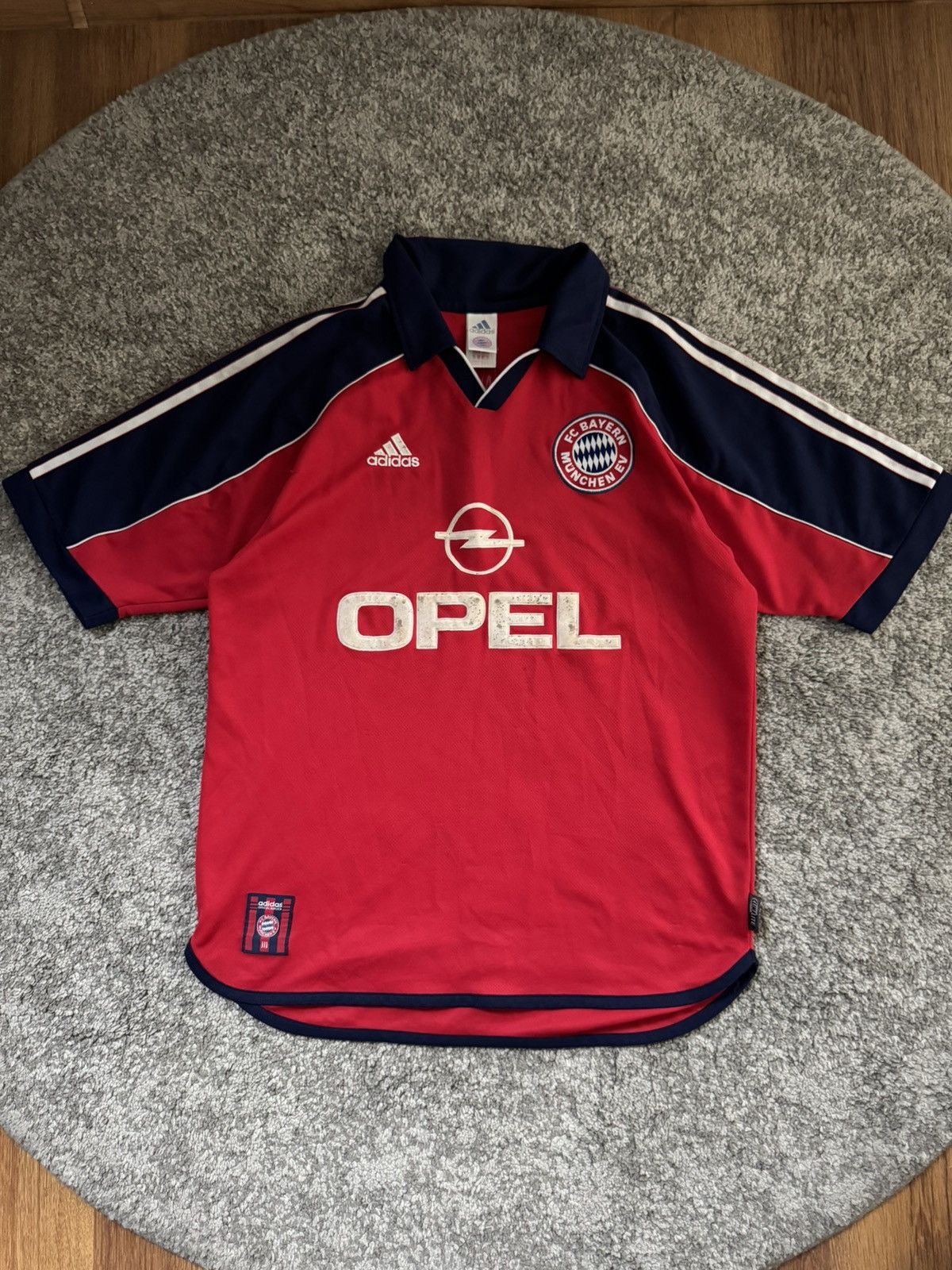 Adidas Adidas Fc Bayern 1999 vintage Size US M / EU 48-50 / 2 - 1 Thumbnail