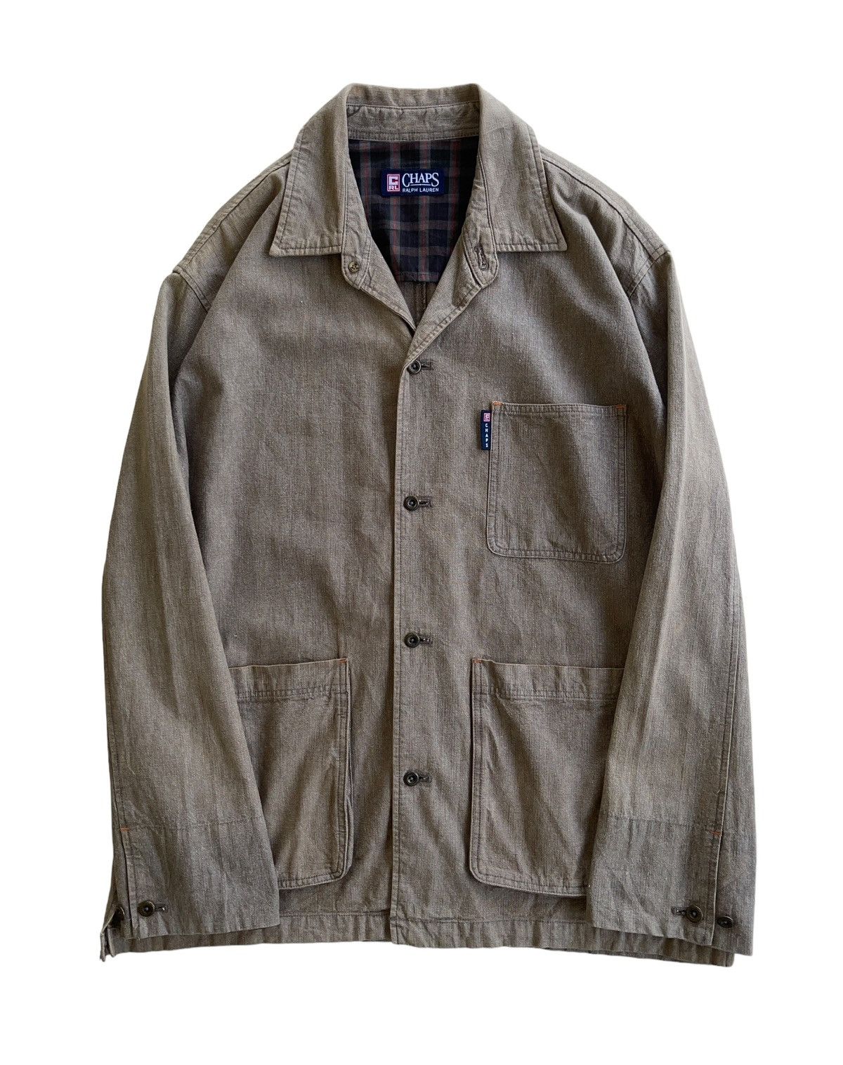 Chaps Ralph Lauren Vintage Chaps Ralph Lauren Workers Chore Jacket Size US L / EU 52-54 / 3 - 1 Thumbnail