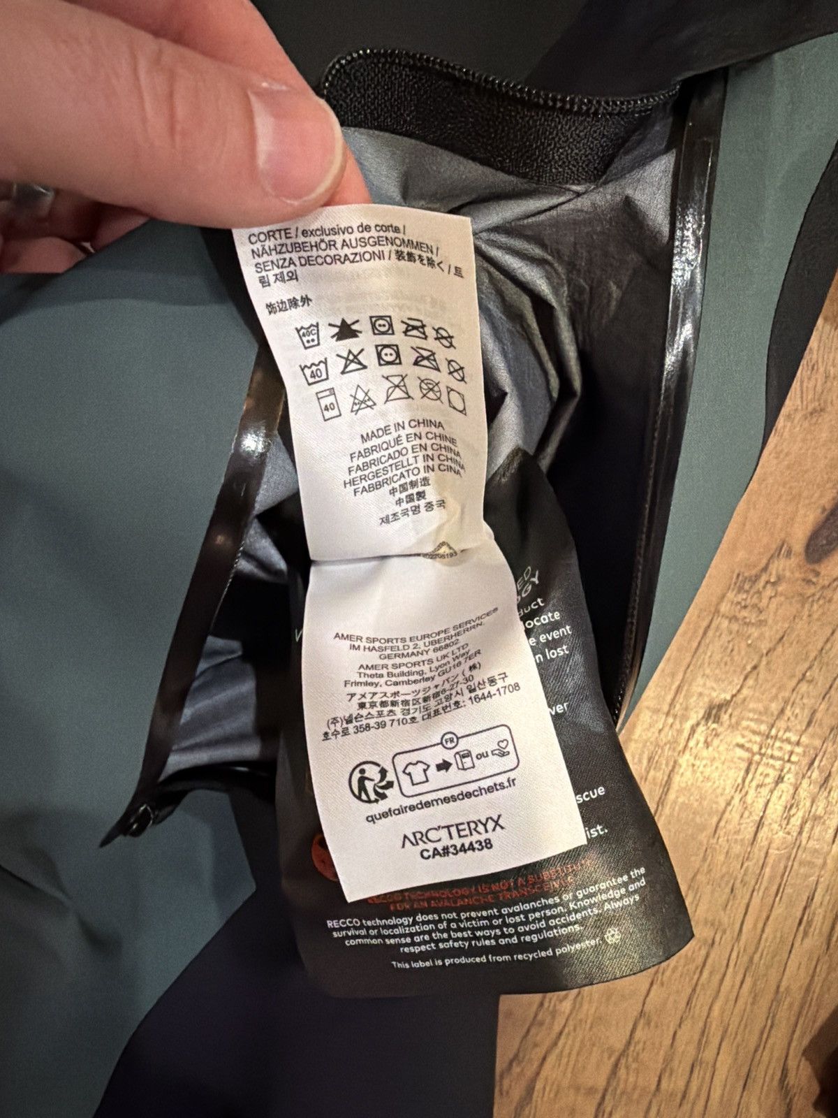 Arc'teryx ArcTeryx Sabre SV Jacket Size US L / EU 52-54 / 3 - 6 Thumbnail