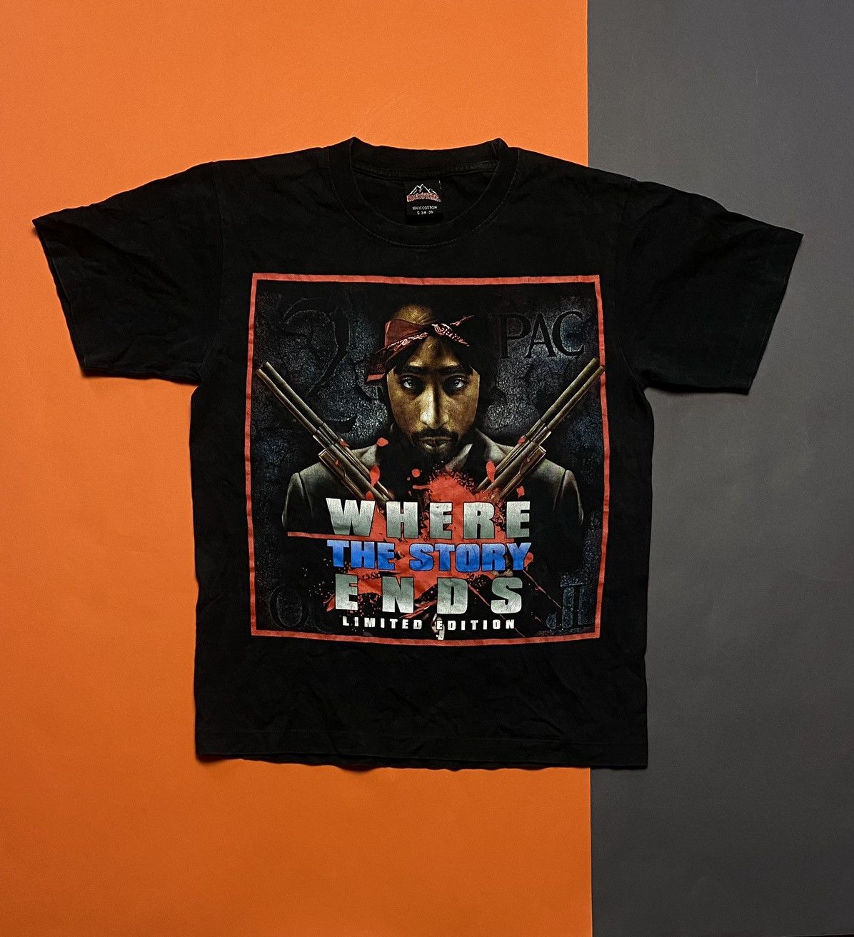 Band Tees × Rap Tees × Vintage Vintage 90s 2Pac tee Size US S / EU 44-46 / 1 - 1 Thumbnail