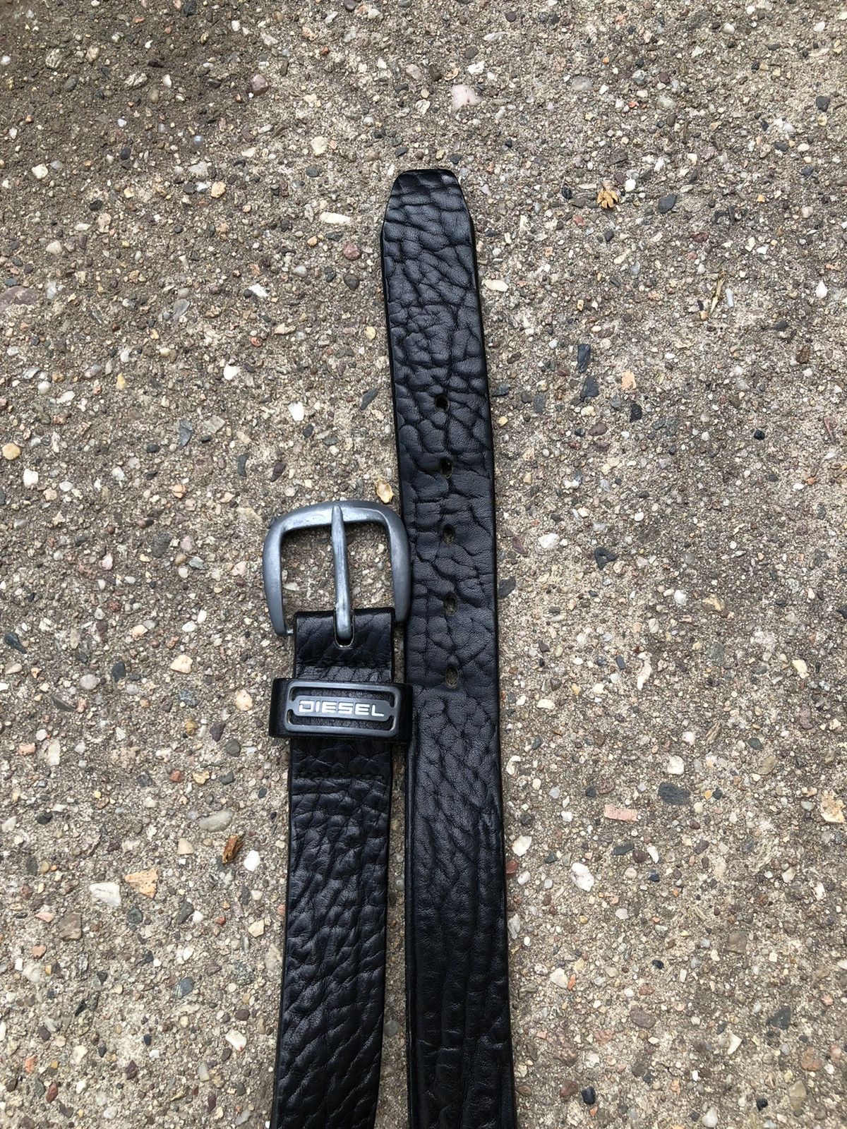 Diesel × Vintage Diesel Leather Vintage Belt Size ONE SIZE - 3 Thumbnail