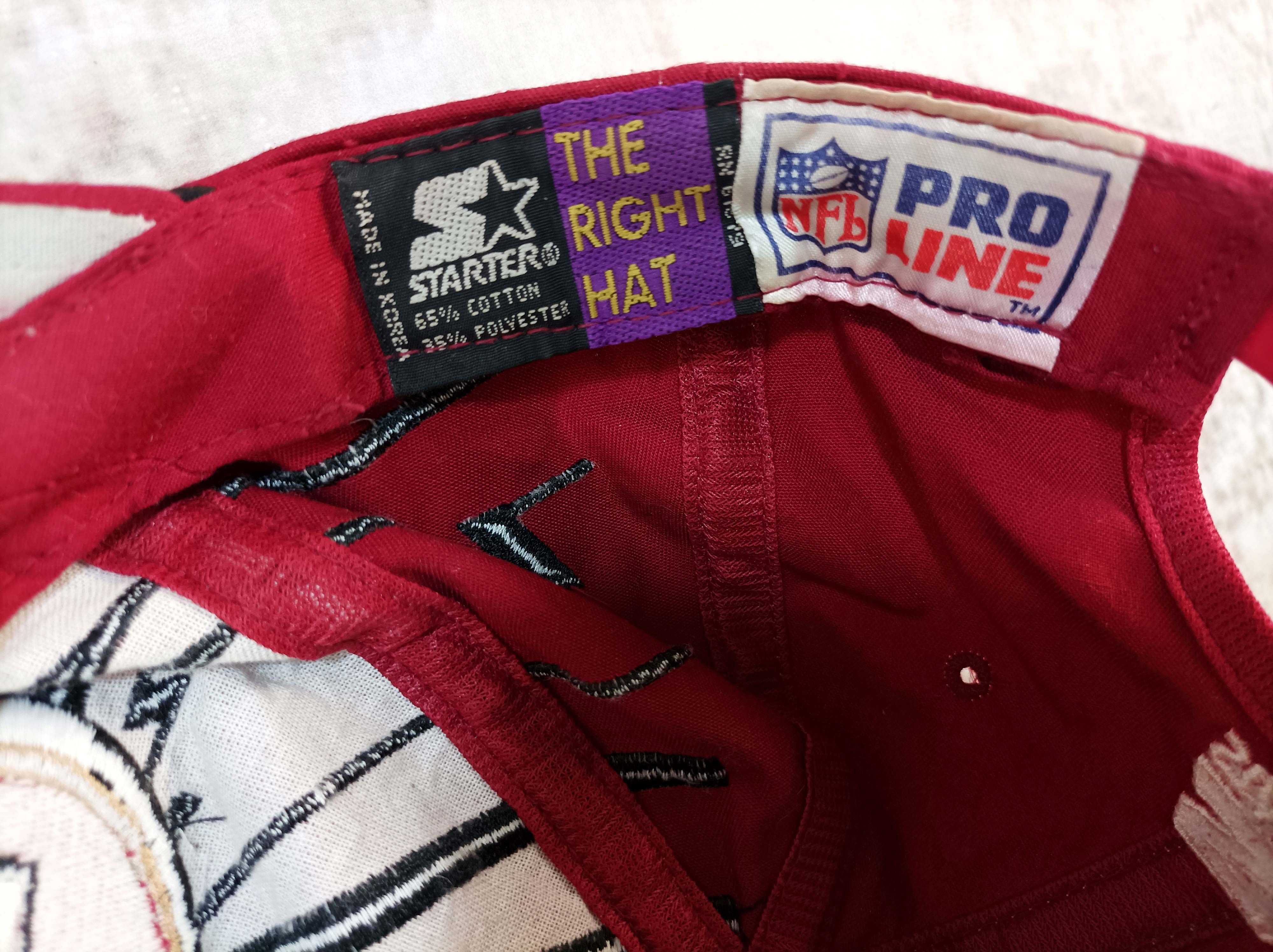 Starter Rare Starter San Francisco 49ers NFL Pro Line Hat Red Size ONE SIZE - 5 Thumbnail