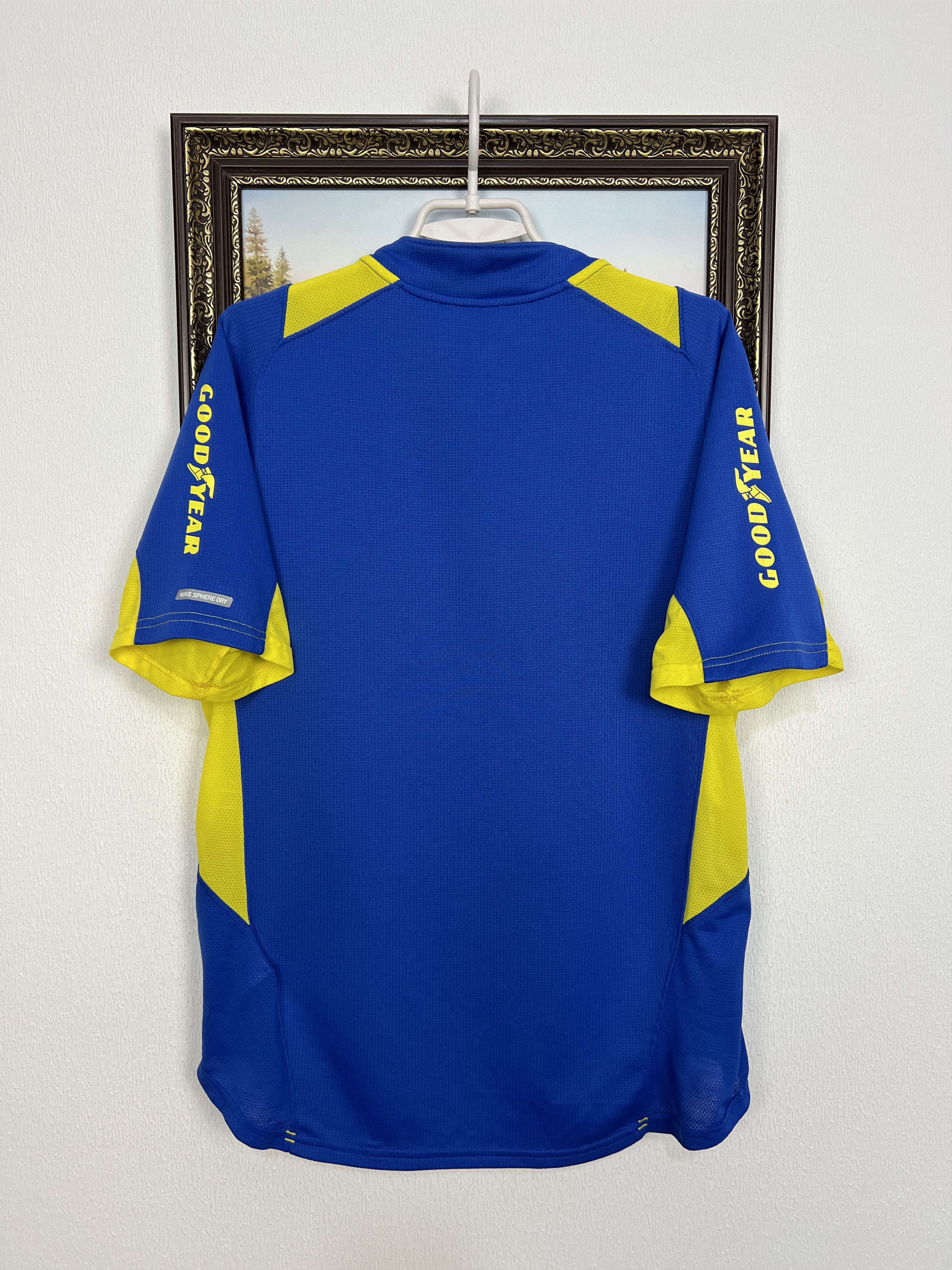 Nike Boca Juniors Home football shirt 2005 Soccer Jersey Trikot Size US L / EU 52-54 / 3 - 8 Thumbnail