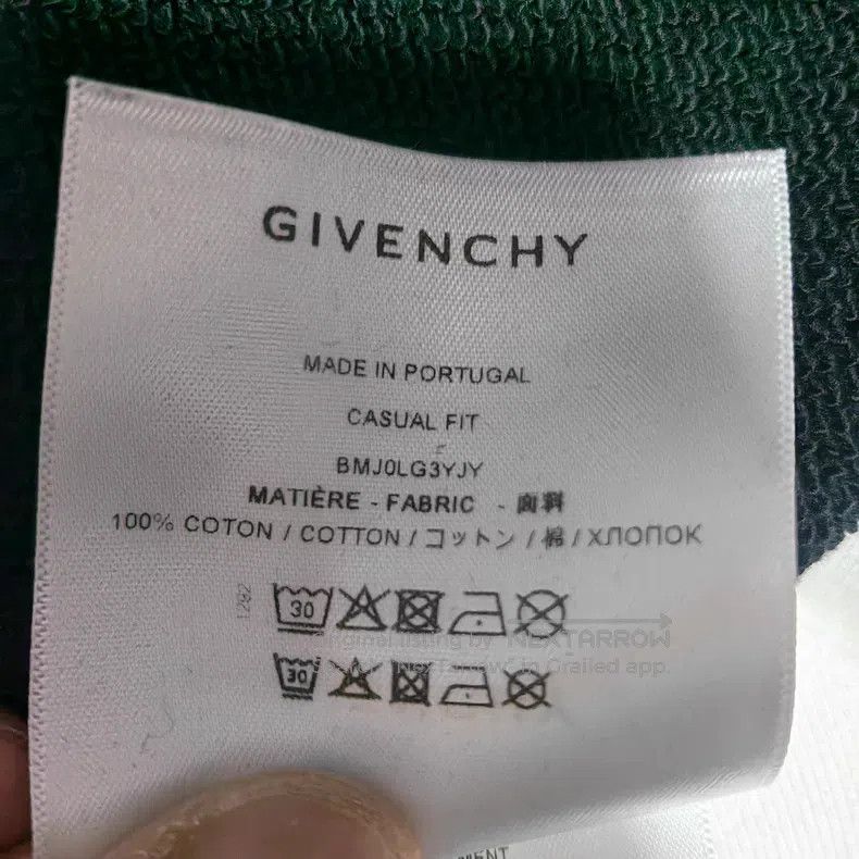 Givenchy Givenchy Men's hooded sweatshirt, black and white color bl Size US XXL / EU 58 / 5 - 5 Thumbnail