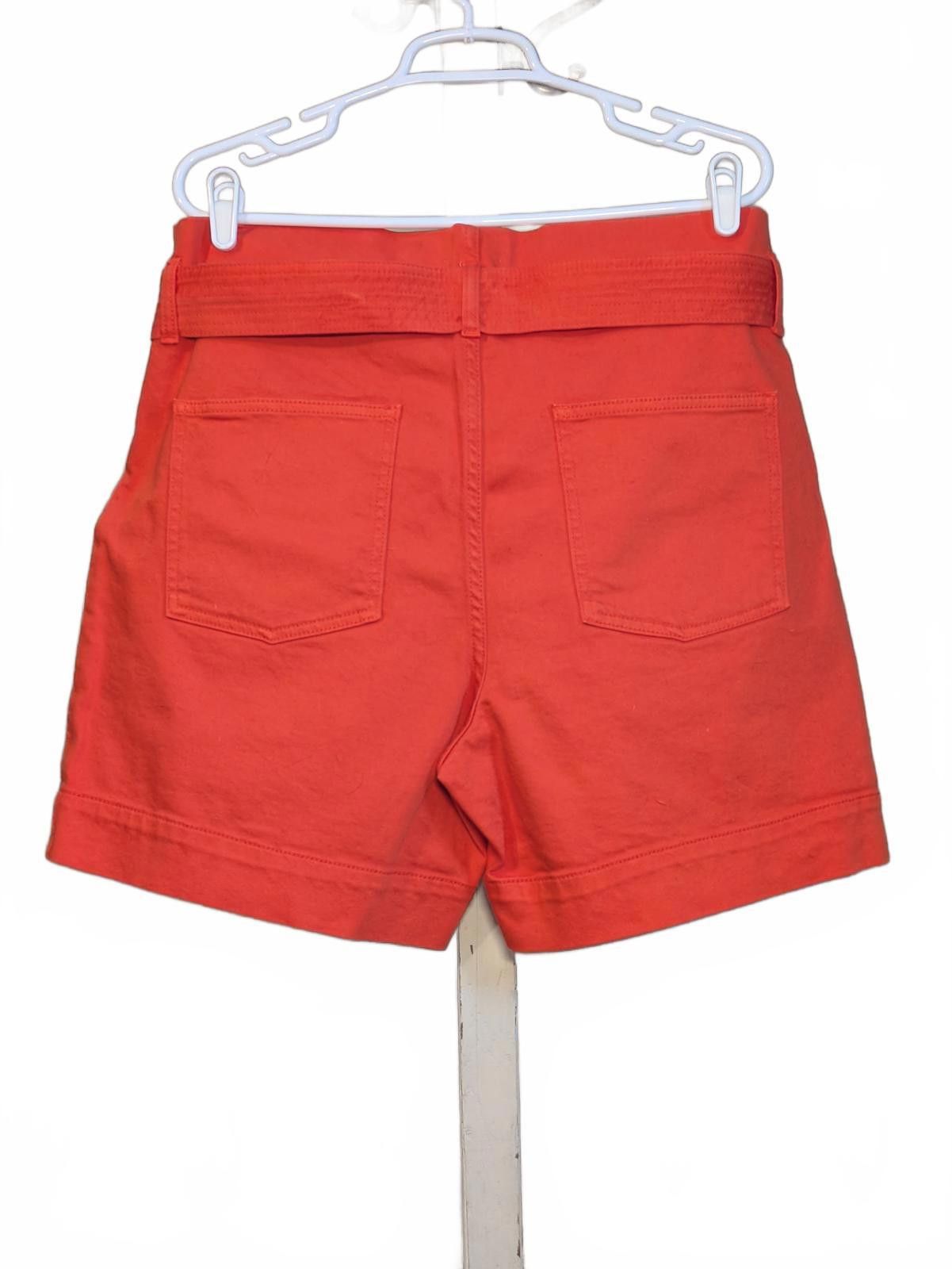 Parish Nation NWT P.A.R.O.S.H. Orange Denim Cabarex Shorts M 40 Parosh Size 32" / US 10 / IT 46 - 3 Thumbnail