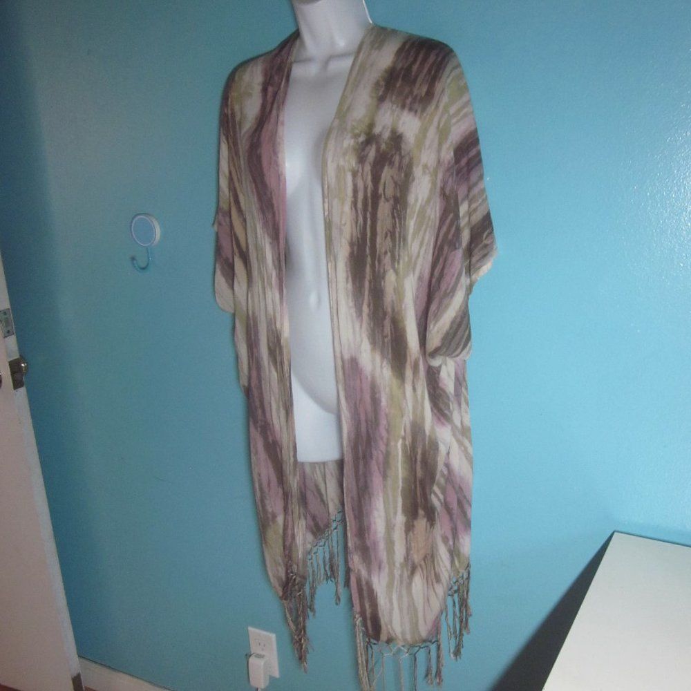 Other Tiare Hawaii Kimono Cardigan S / M Pink Tie Dye Size M / US 6-8 / IT 42-44 - 6 Thumbnail