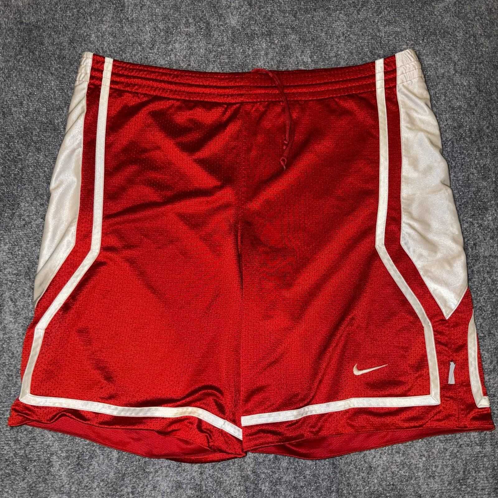 Nike Nike Baggy Red Dazzle Hoop Shorts Mens XL Vtg y2k 90s Rare Size US 36 / EU 52 - 1 Thumbnail