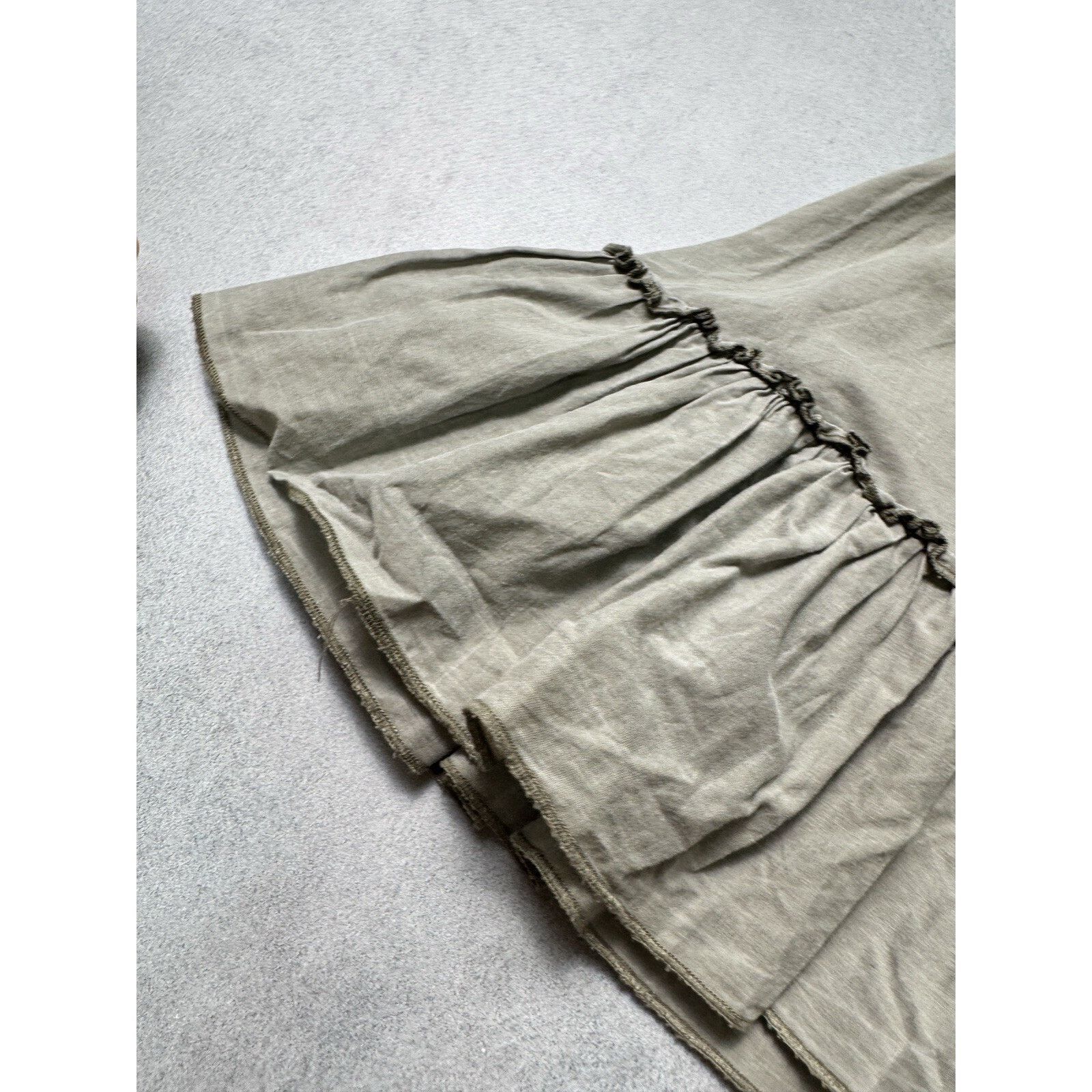 Designer × Morgan Homme Vintage Morgan de Toi Skirt Avant Garde Size 38 Beige Size 27" / US 4 / IT 40 - 9 Thumbnail