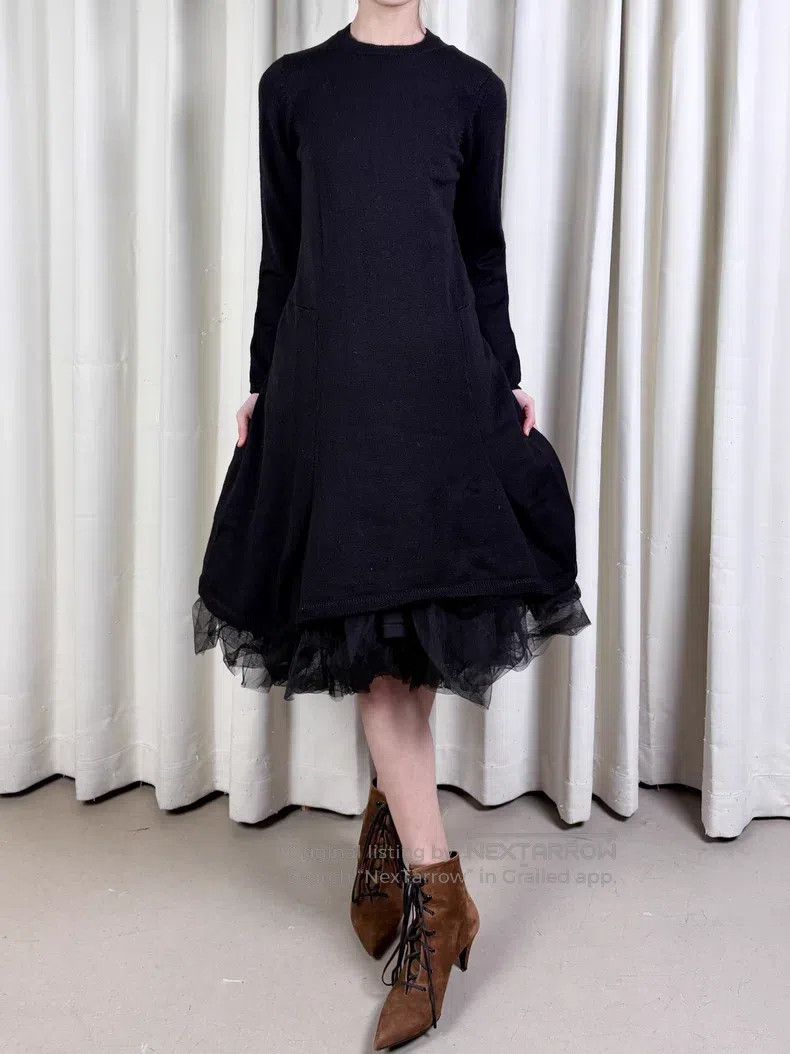 Comme des Garcons Comme des Garcons one-size-fits-all Knitted Umbrella Shape Size S / US 4 / IT 40 - 1 Thumbnail