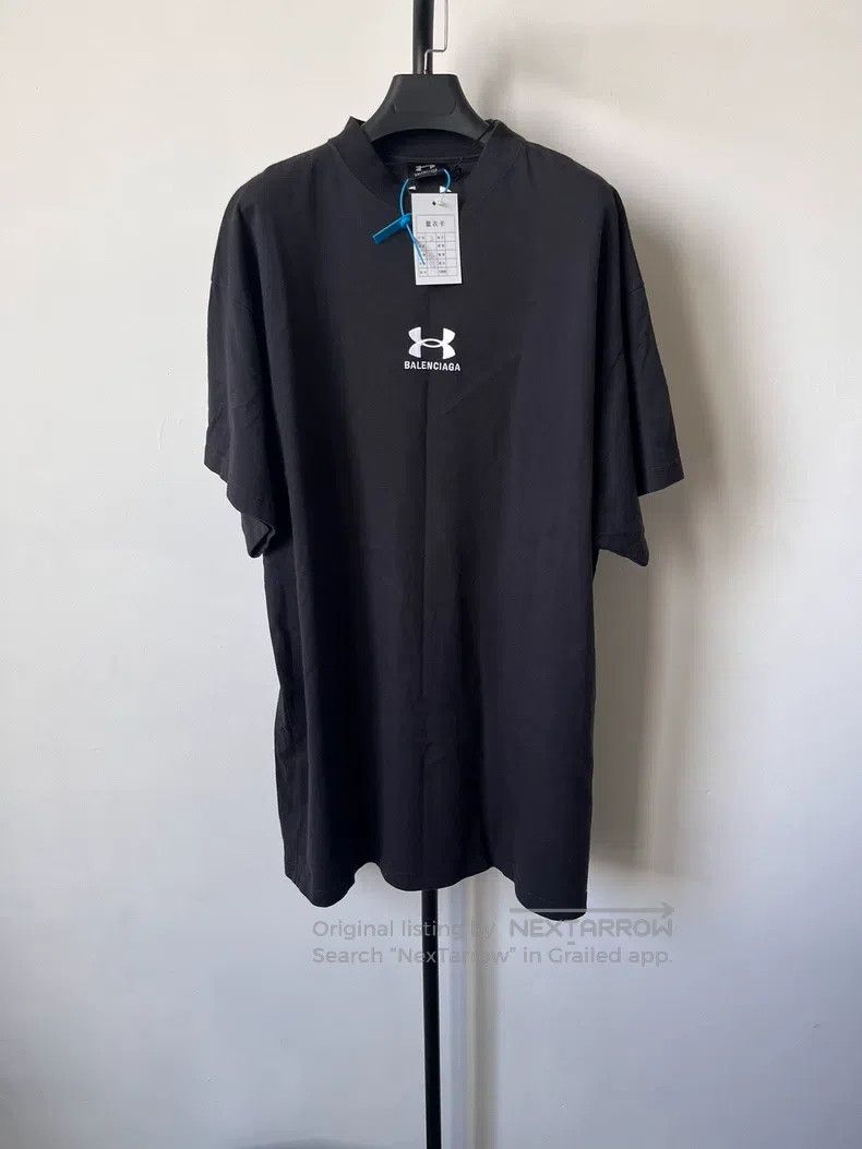 Balenciaga Balenciaga Under Armour Collaboration Short Sleeve T-Shirt Size US M / EU 48-50 / 2 - 1 Thumbnail
