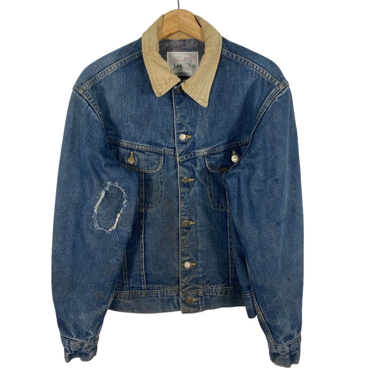 Lee × Vintage Vintage 60s Lee Storm Rider Denim Jacket Size US L / EU 52-54 / 3 - 4 Thumbnail