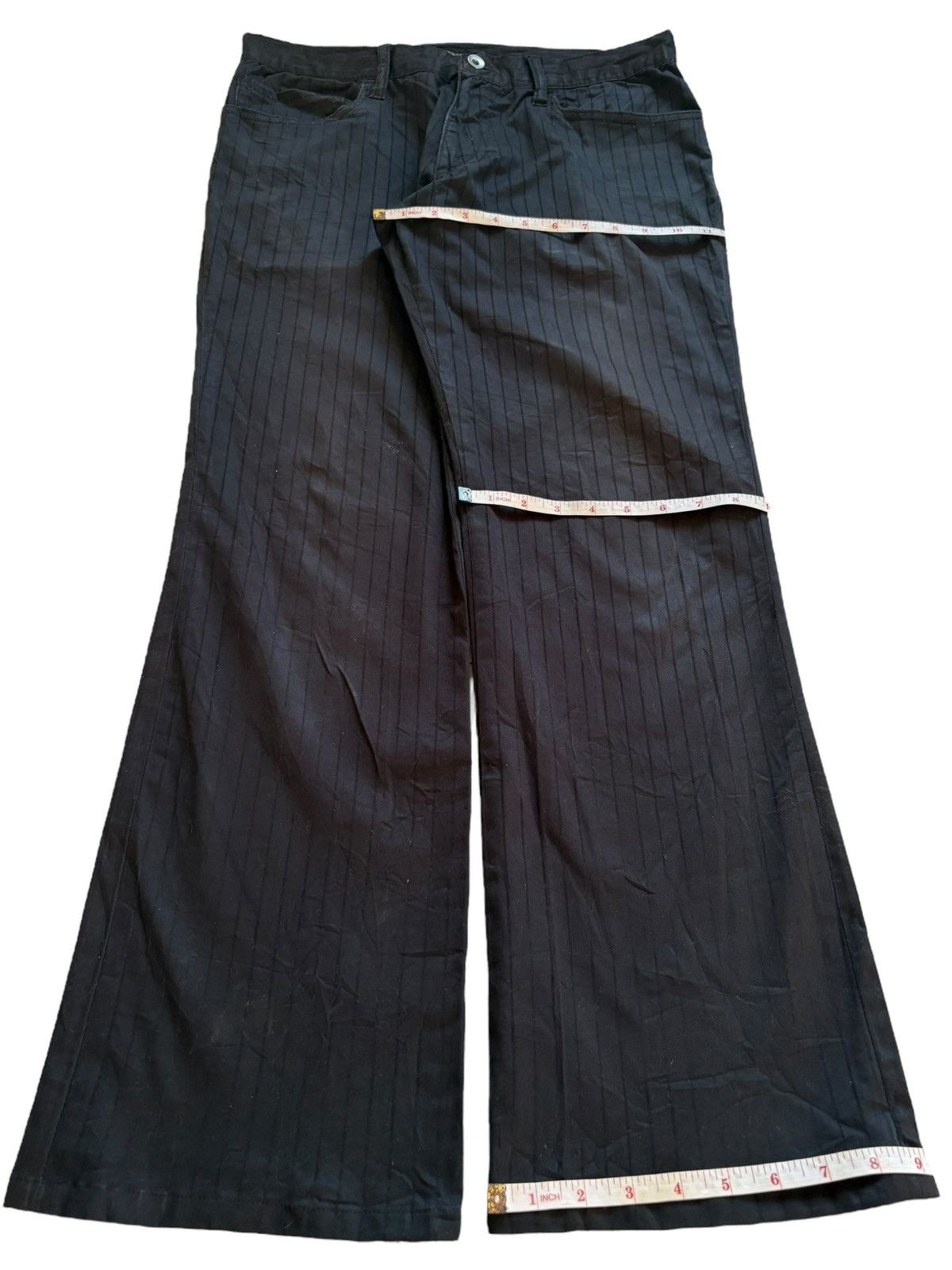Designer × Japanese Brand × Tornado Mart Vintage Louis Chavlon Hickory Style Bootcut Jeans Size US 32 / EU 48 - 14 Thumbnail