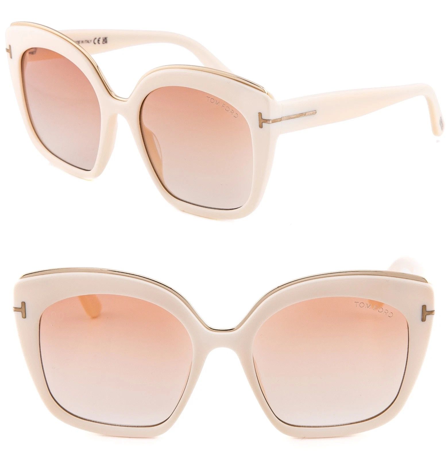 Tom Ford TOM FORD CHANTALLE TF0944 25T Sunglasses 0944 FT0944 Size ONE SIZE - 1 Thumbnail