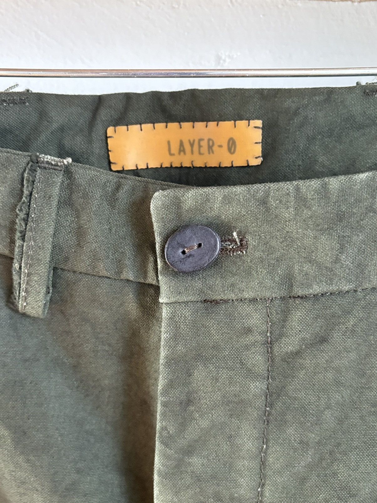 Layer-0 Layer-0 Cotton Canvas Trousers Size US 30 / EU 46 - 3 Thumbnail