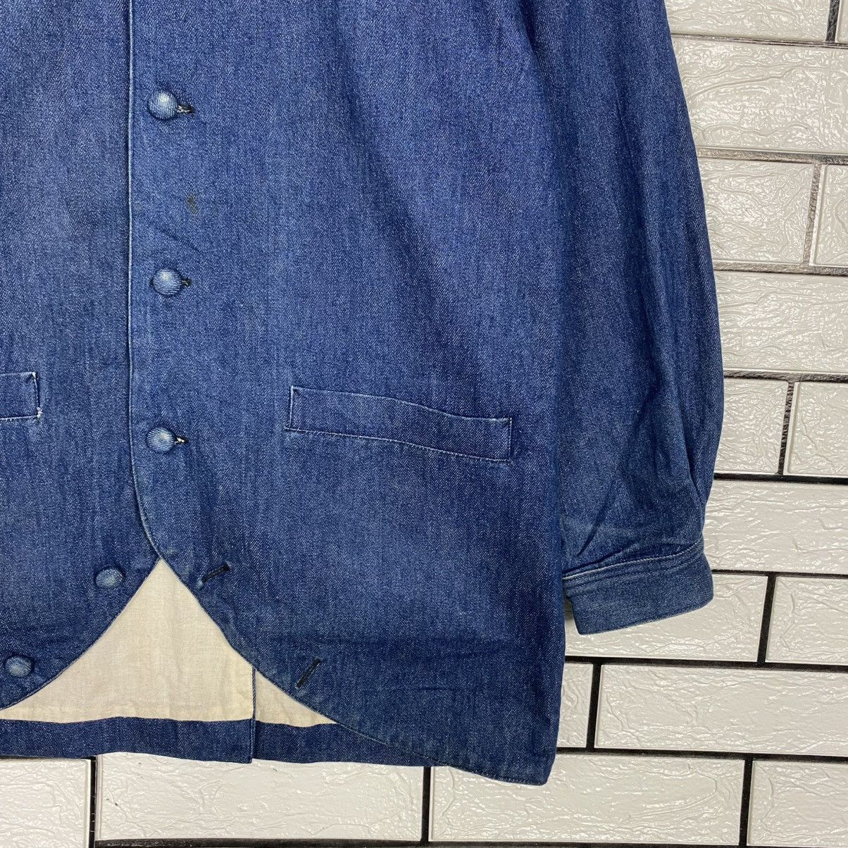 Indigo 🔥HICKORY CHORE DENIM JACKET HIKOOSEN ISSEY MIYAKE Size US M / EU 48-50 / 2 - 5 Thumbnail