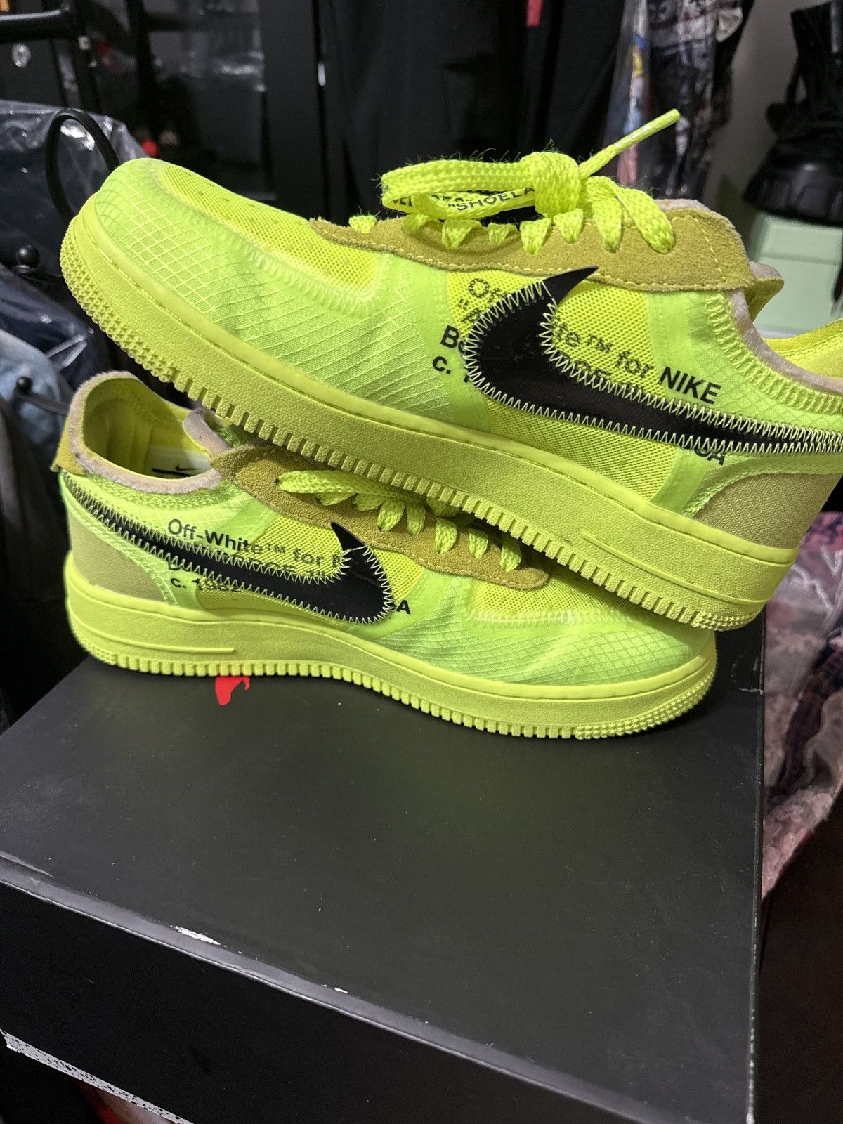 Nike × Off-White Nike x Off White Air Force Volt Size US 8 / EU 41 - 14 Thumbnail