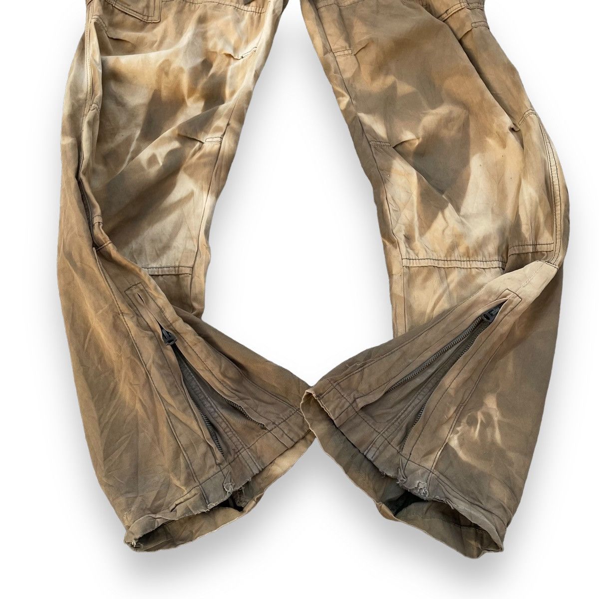 Abercrombie & Fitch Y2K ABERCROMBIE AND FITCH TIE DYE 6 POCkETS CARGO PANTS Size US 33 - 6 Thumbnail