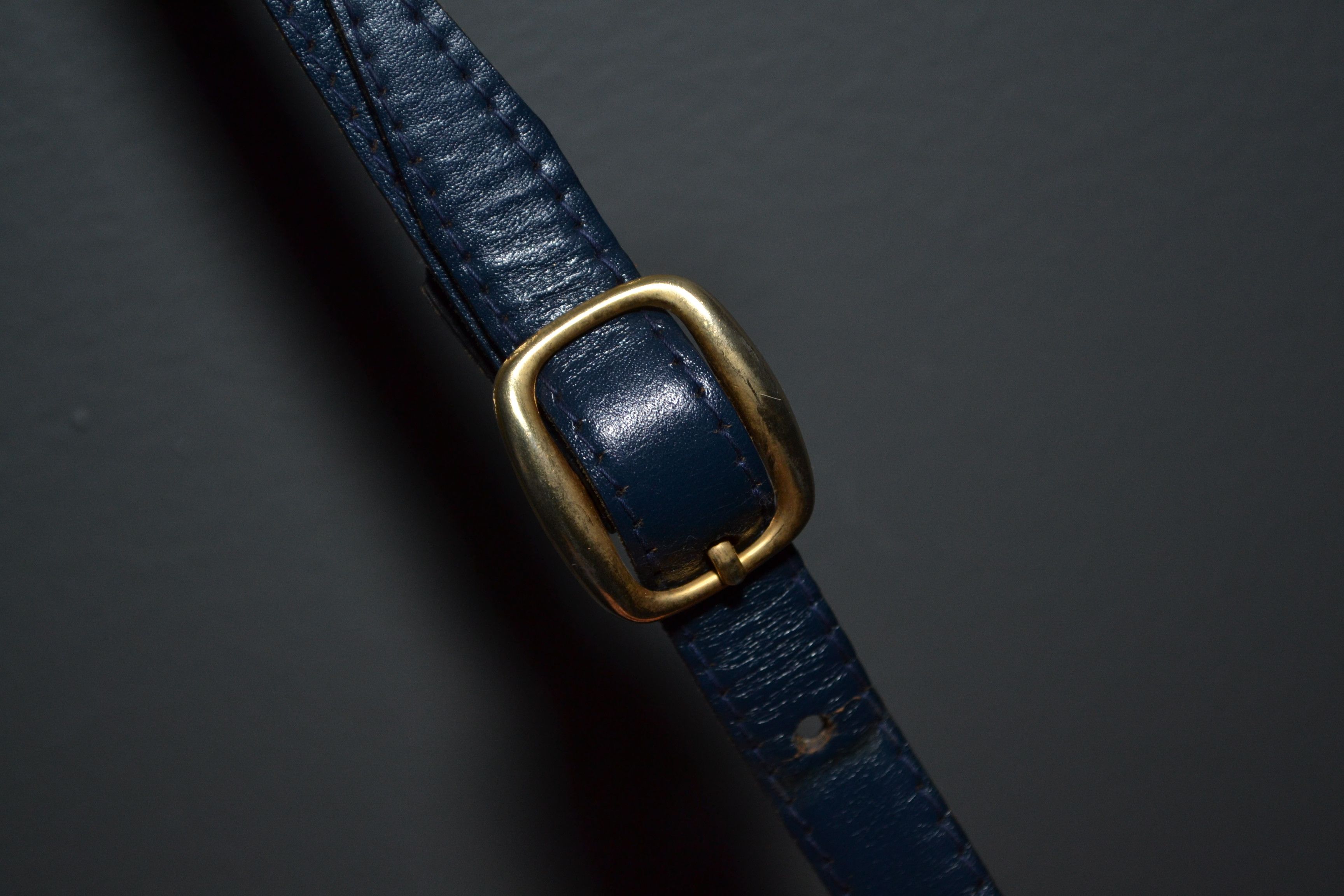 Vintage Yves Saint Laurent Blue France Clutch Shoulder Bag Vintage Size ONE SIZE - 6 Thumbnail