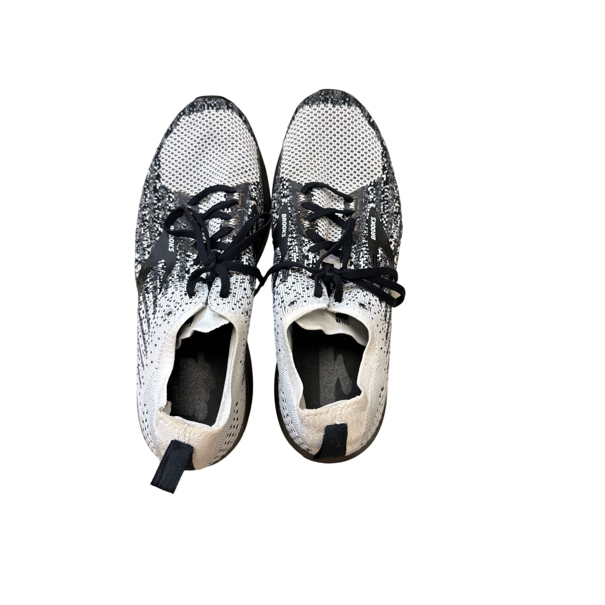 Brooks Brooks men’s black white running shoes sneakers size 11D SKU Size US 11 / EU 44 - 6 Thumbnail
