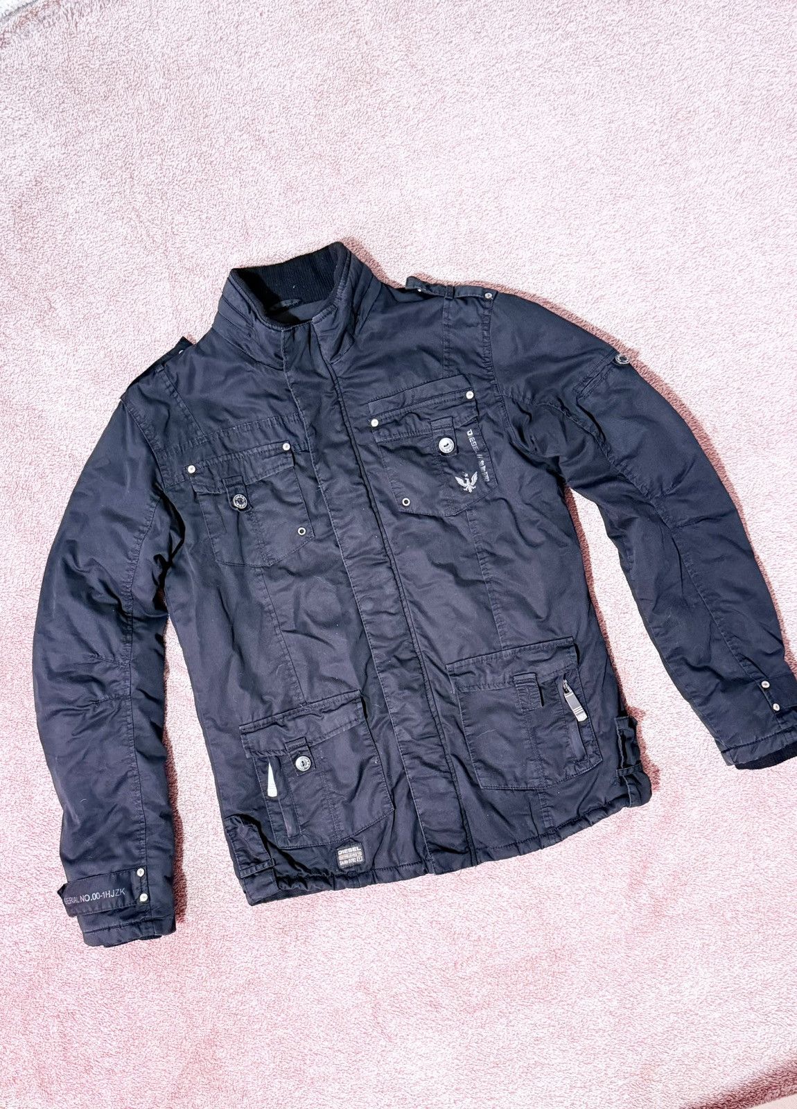 Diesel Diesel Archive 00s Military Utility Jacket Serial Number Size M / US 6-8 / IT 42-44 - 2 Thumbnail