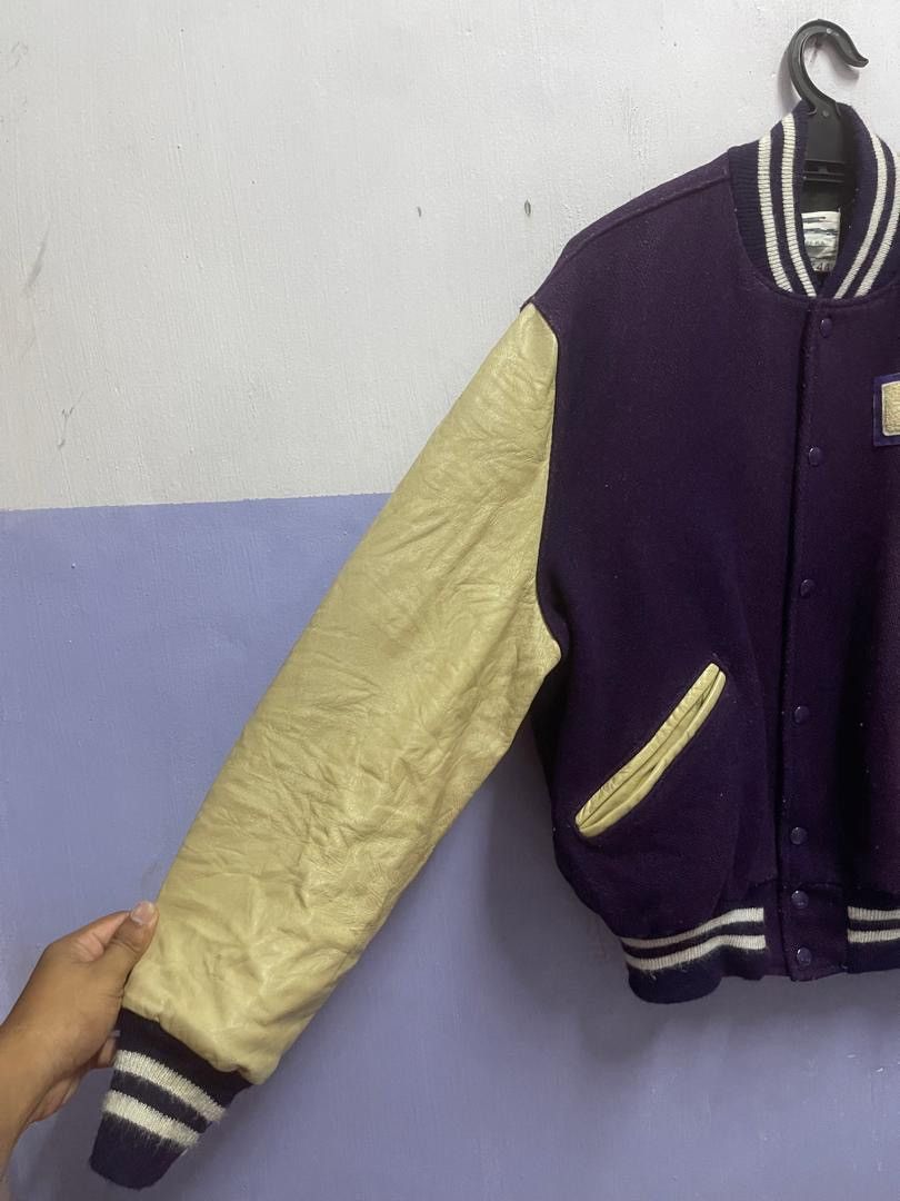 Delong Vintage DeLong West T Varsity Jacket Size US M / EU 48-50 / 2 - 2 Thumbnail