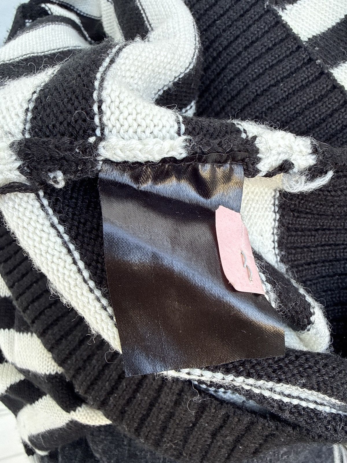 Saint Laurent Paris Hedi slimane black white striped turtleneck turtle neck Size US M / EU 48-50 / 2 - 3 Thumbnail