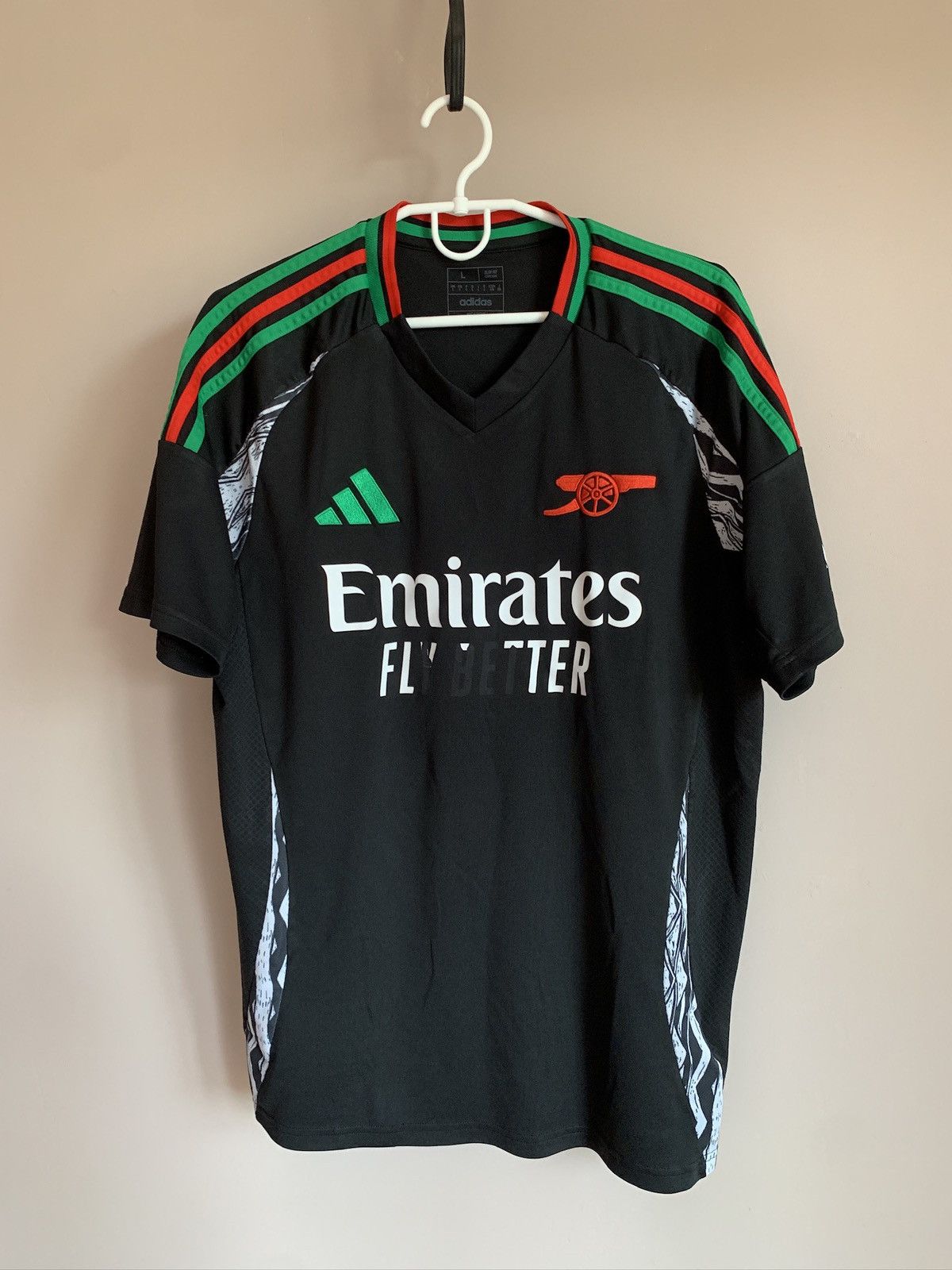 Adidas Arsenal London Away Football Shirt Adidas Soccer Jersey Sz L Size US L / EU 52-54 / 3 - 1 Thumbnail