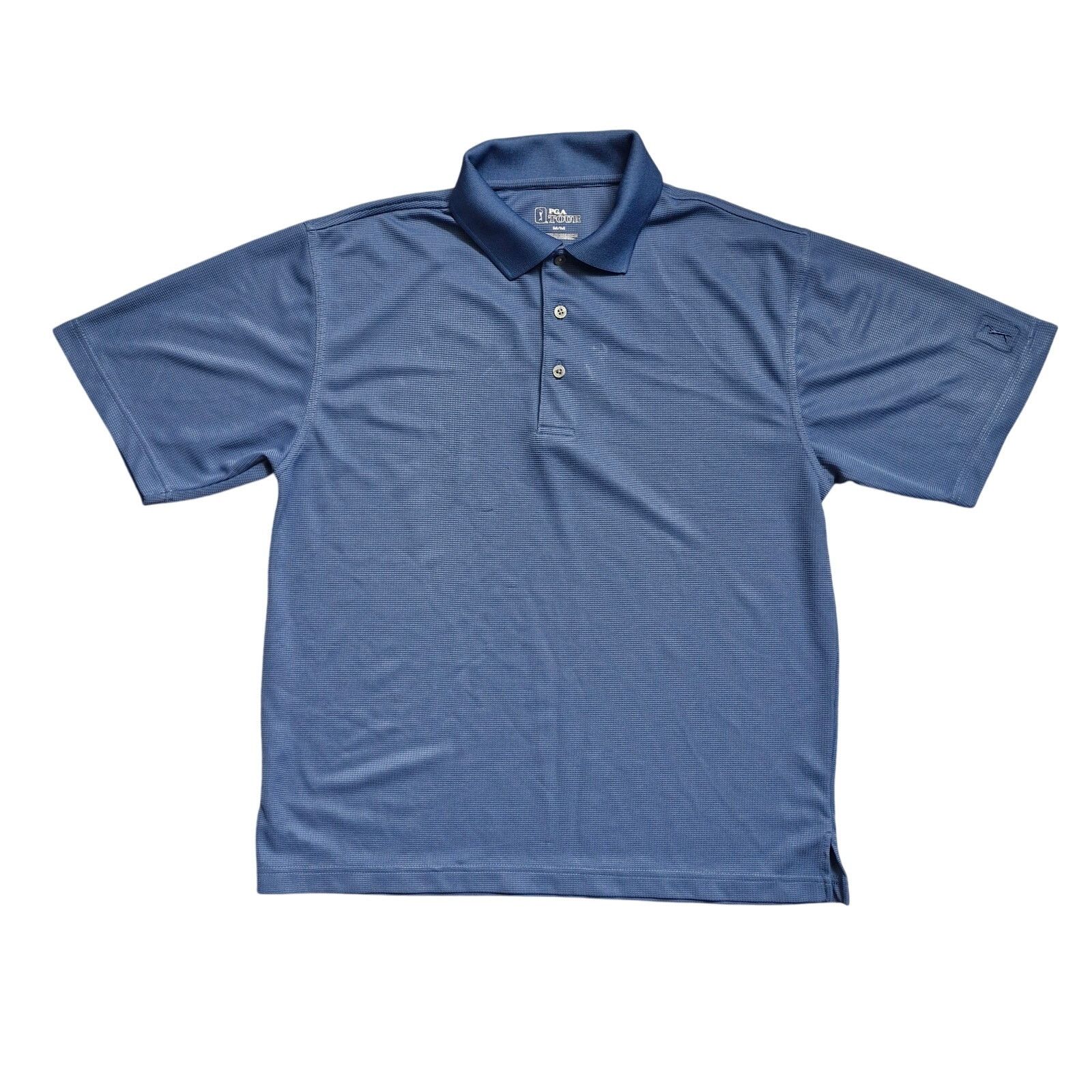 PGA Tour PGA Tour Golf Polo Shirt Men’s Medium Blue Short Sleeve Size US M / EU 48-50 / 2 - 1 Thumbnail