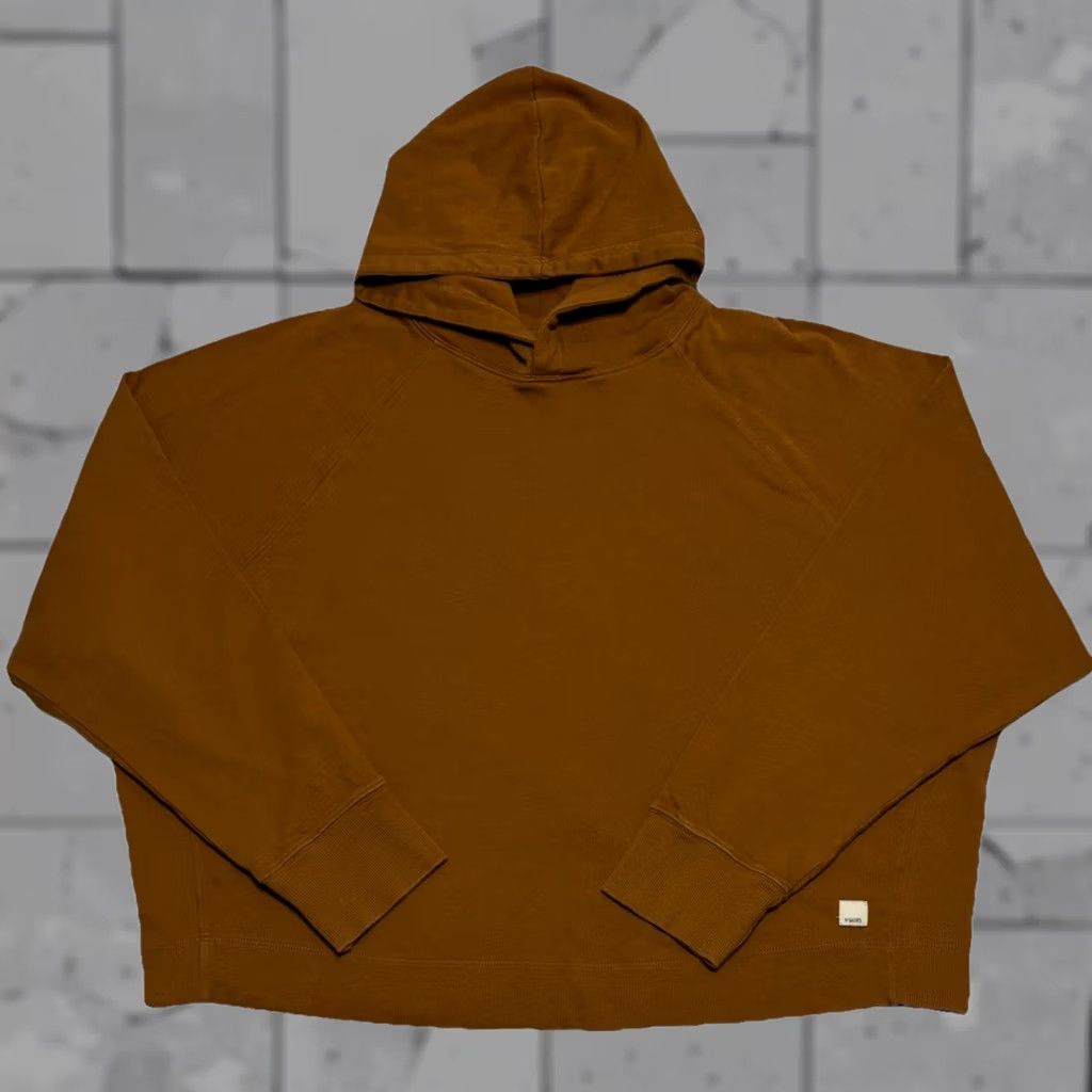 ⭐︎woorin⭐︎ Vuori Vuori Hoodie Womens Large Brown French Terry Sweatshirt