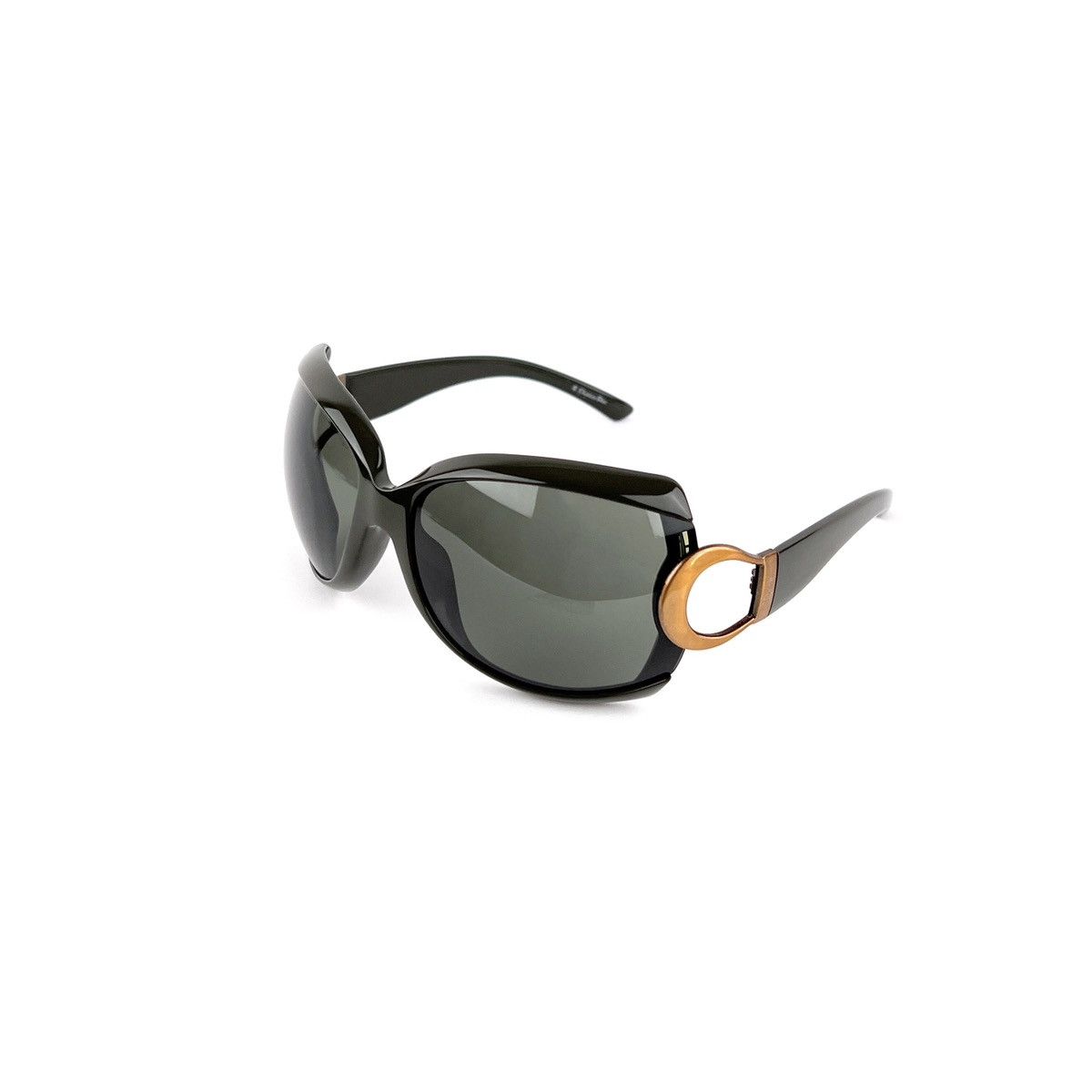image of Christian Dior Stronger 1 Dark Olive Sunglasses in Green, Women's