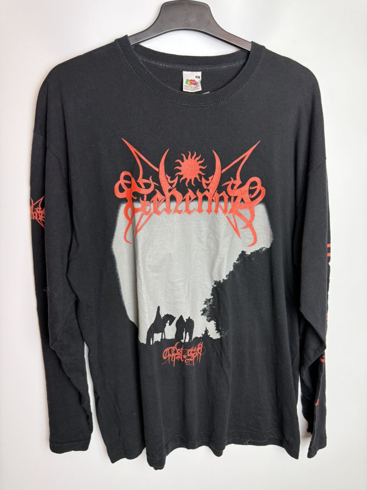 Band Tees Gehenna first spell black metal emperor marduk mayhem burzum Size US XL / EU 56 / 4 - 1 Thumbnail