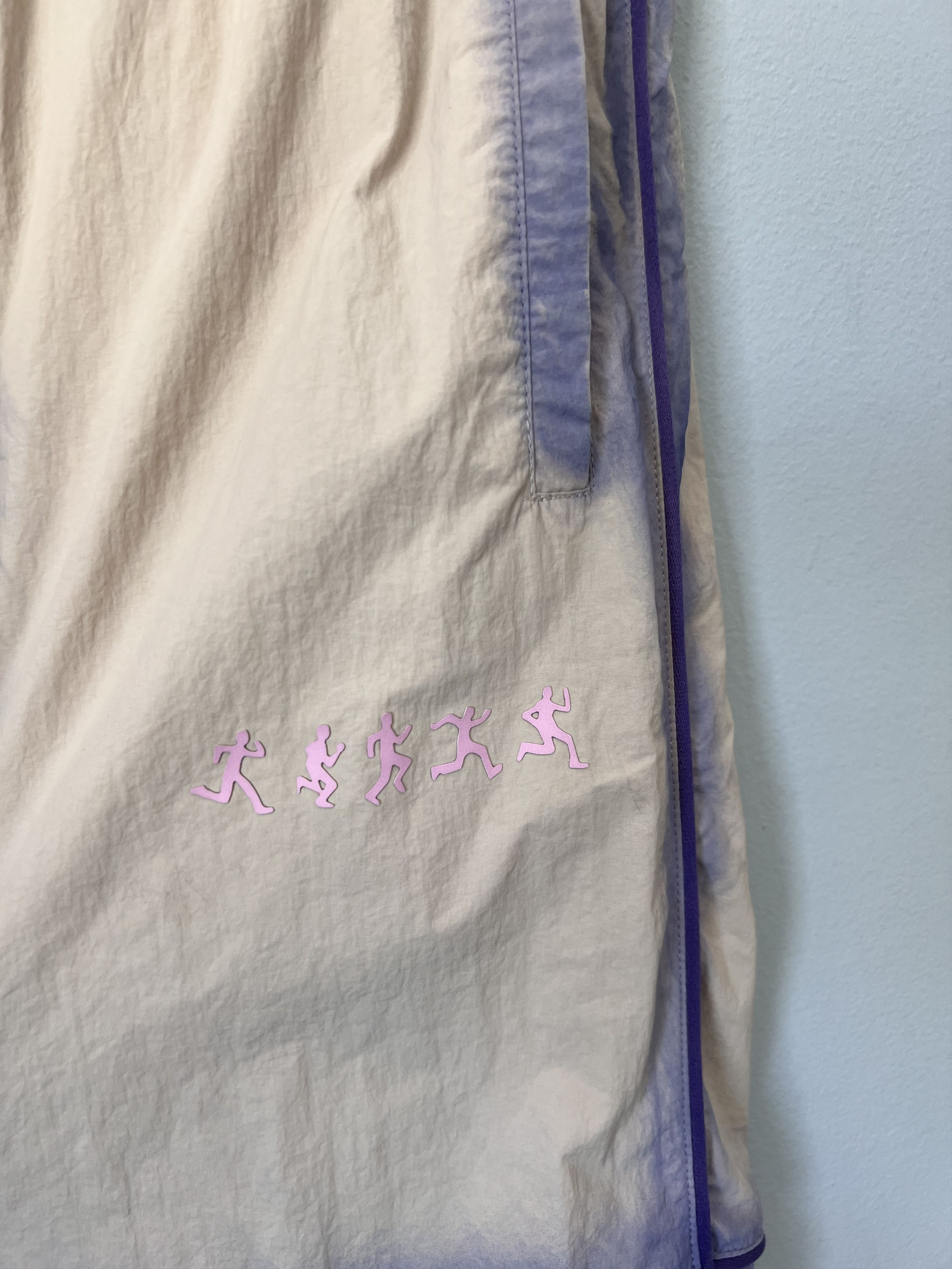 KidSuper Kidsuper Studios Gradient Nylon Tech Track Pants in Purple Size US 30 / EU 46 - 4 Thumbnail