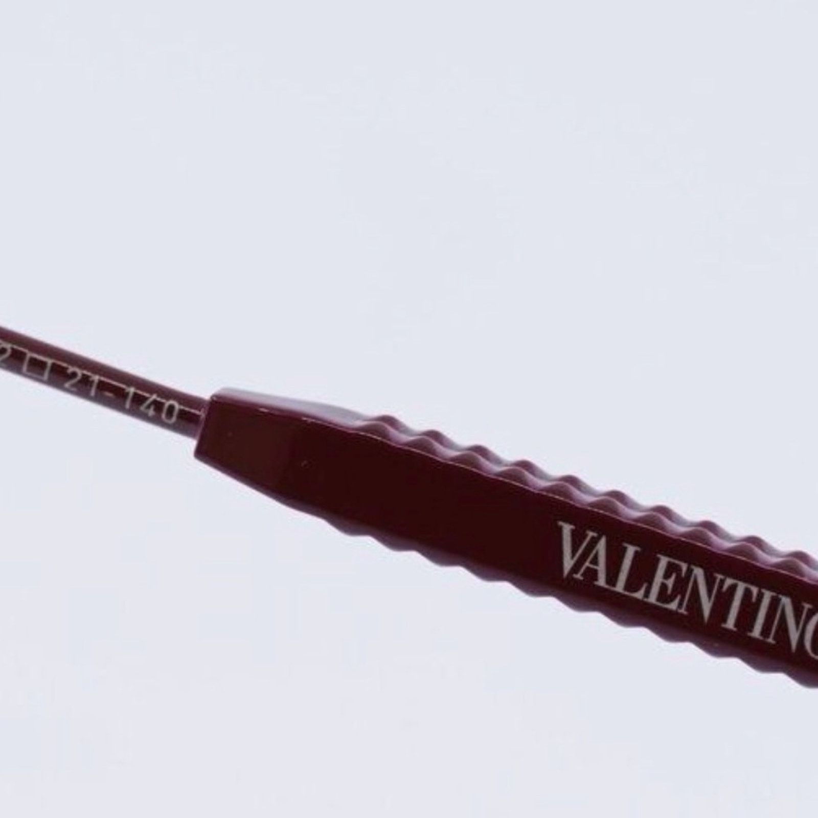 Valentino New! Valentino Bordeaux Glasses, V STUD VLX 122B, Authentic Size ONE SIZE - 7 Thumbnail