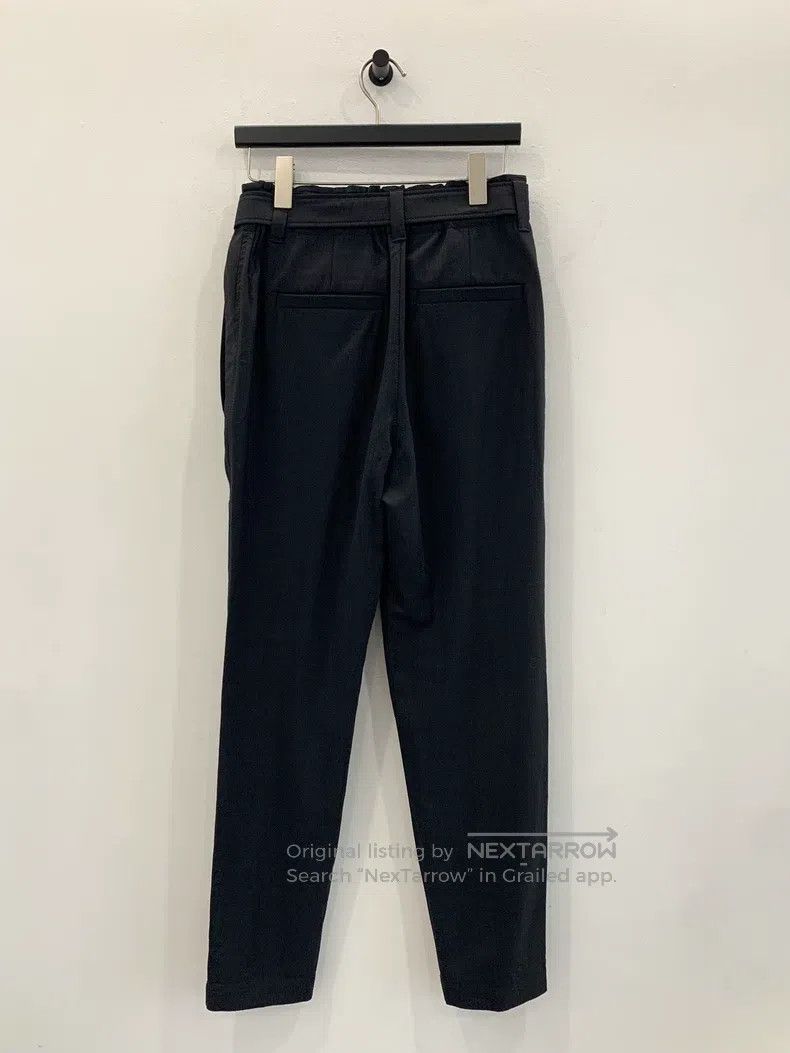 Brunello Cucinelli Brunello Cucinelli Black spliced belt casual women's pants Size 25" / US 0 / IT 36 - 2 Thumbnail