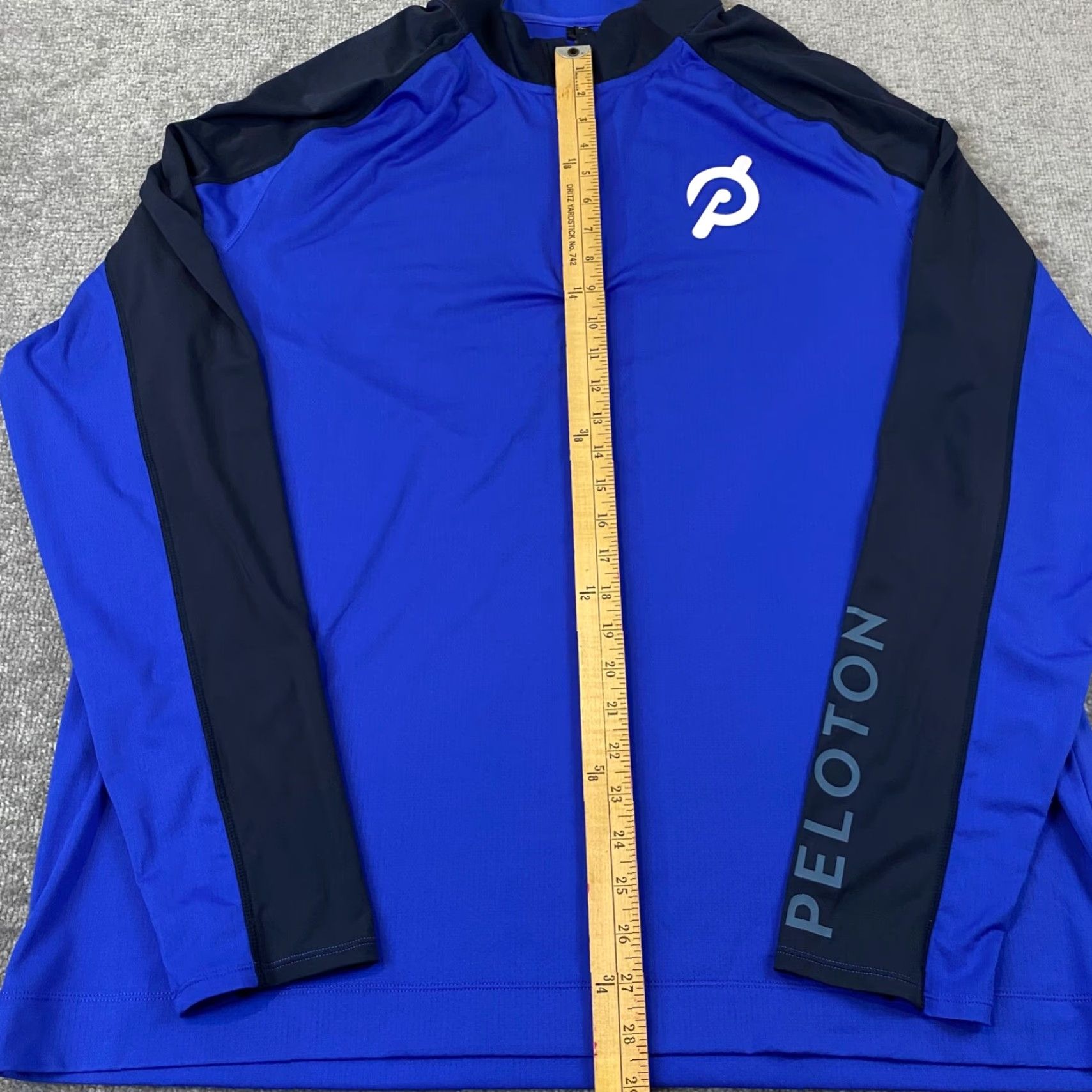 Rhone Rhone Peloton Pullover Mens 2XL Blue Quarter Zip Active Gym Training Outdoor Sports Athleisure Mens Size US XXL / EU 58 / 5 - 6 Thumbnail